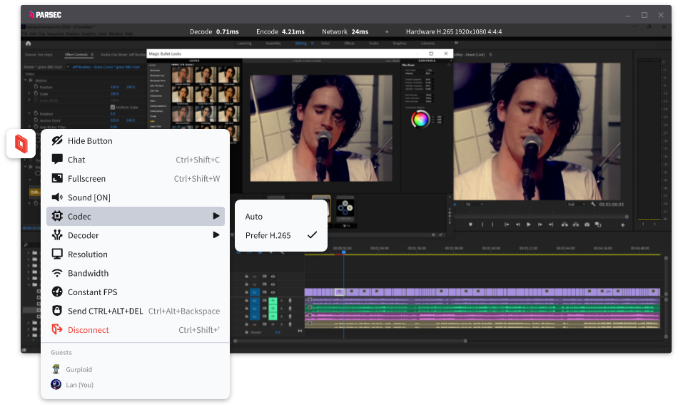 Seamless workflows for remote production and post production