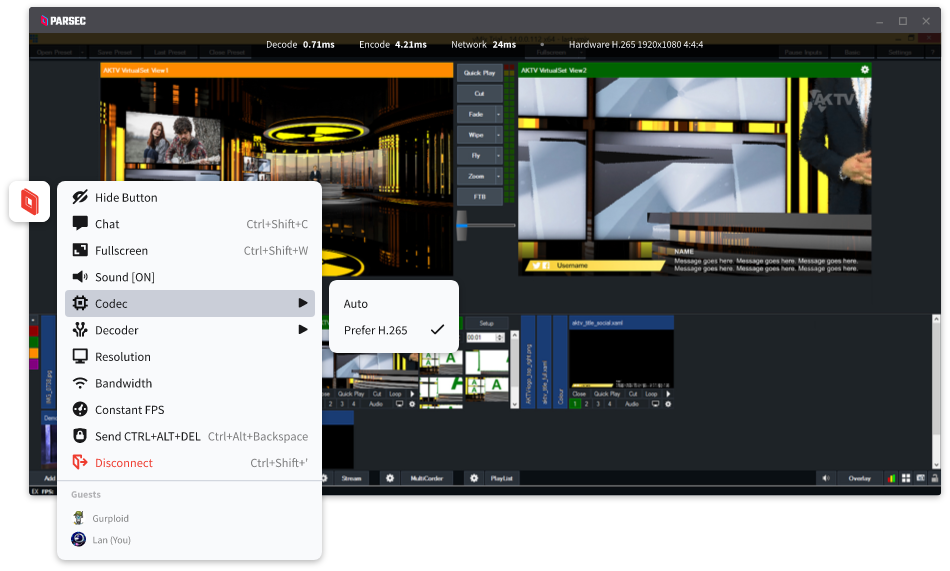 Remote broadcast made easy