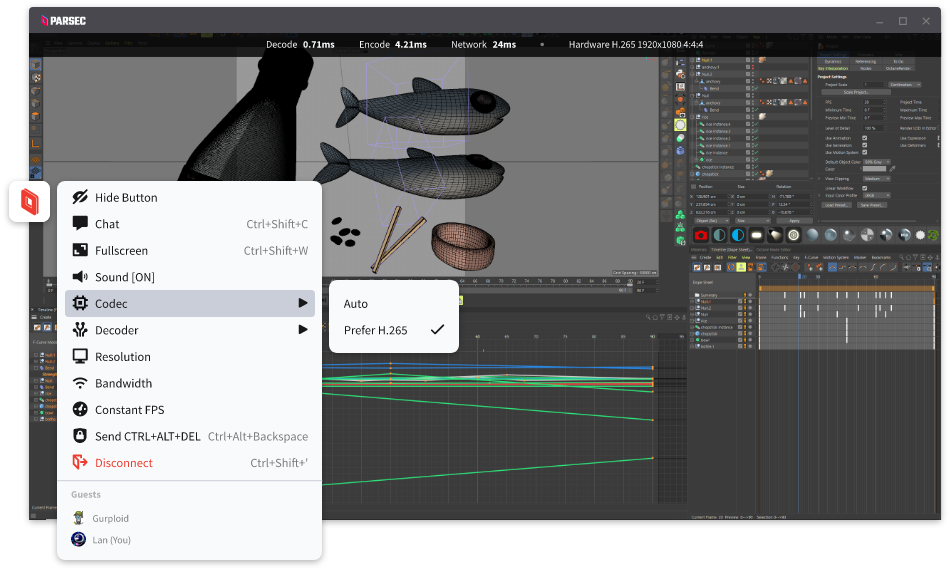 Do animation while living like vacation.