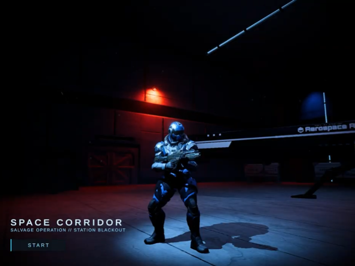 Captura de pantalla del juego Space Corridor.