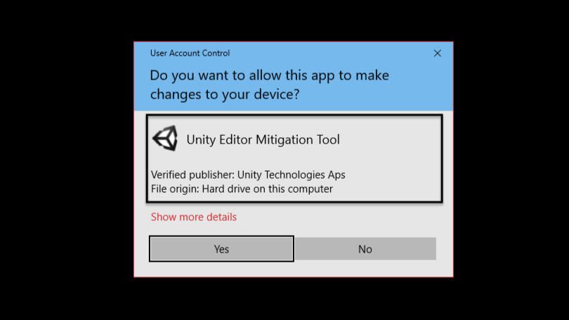 Mitigation UAC