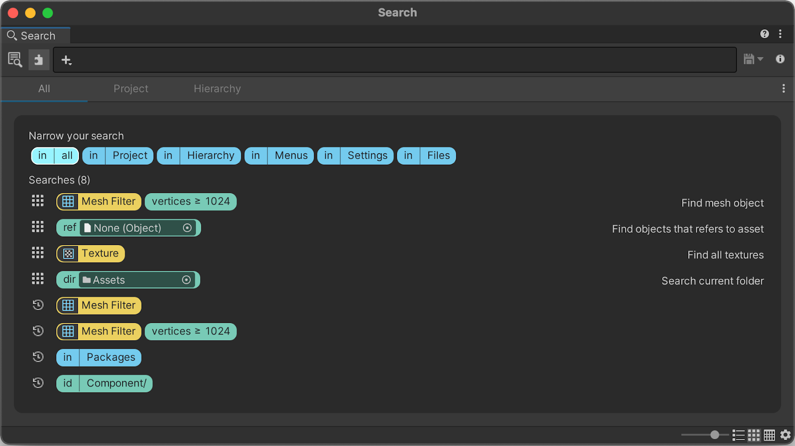 Visual Search Queries