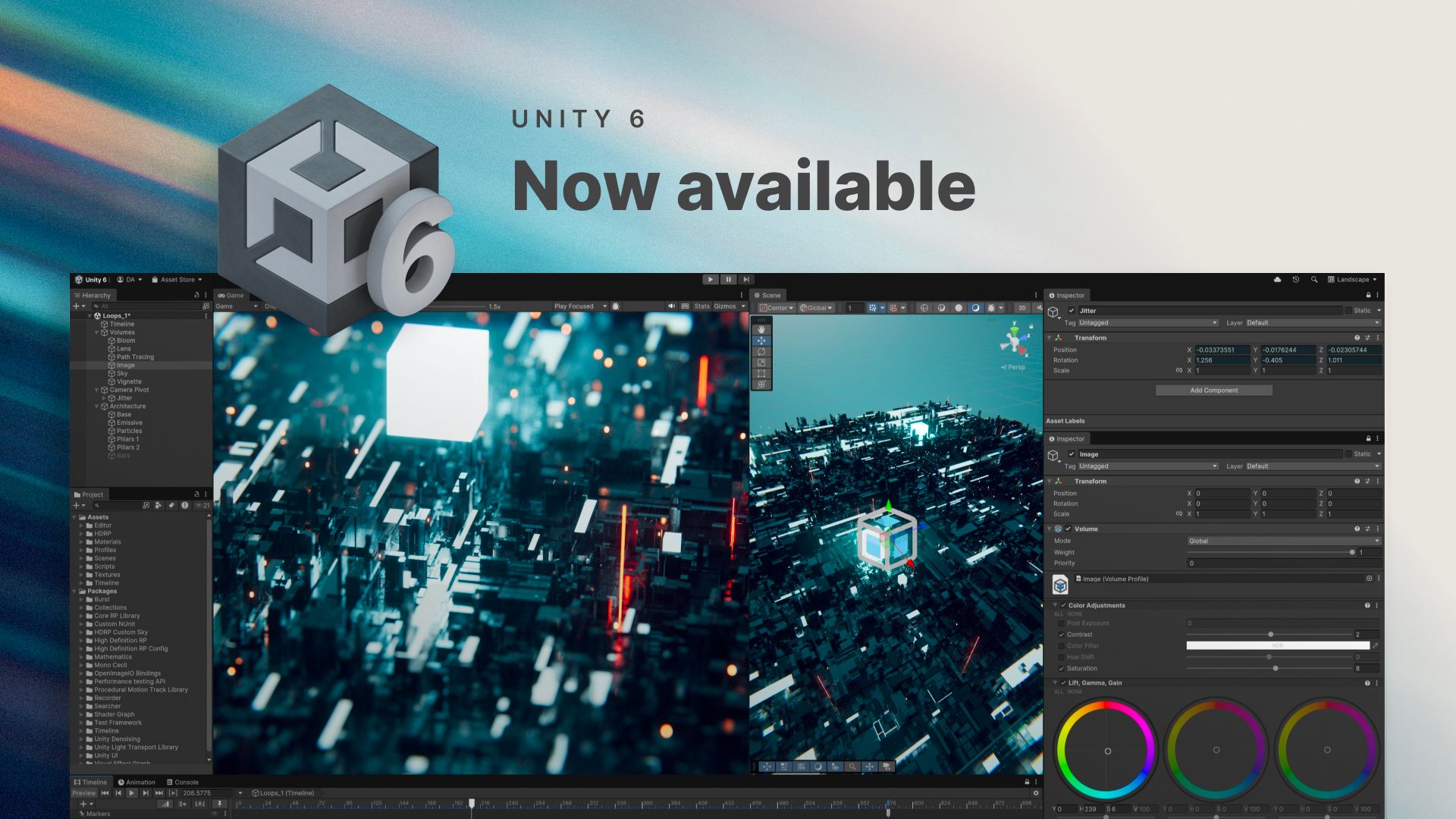 Unity 6 is now available