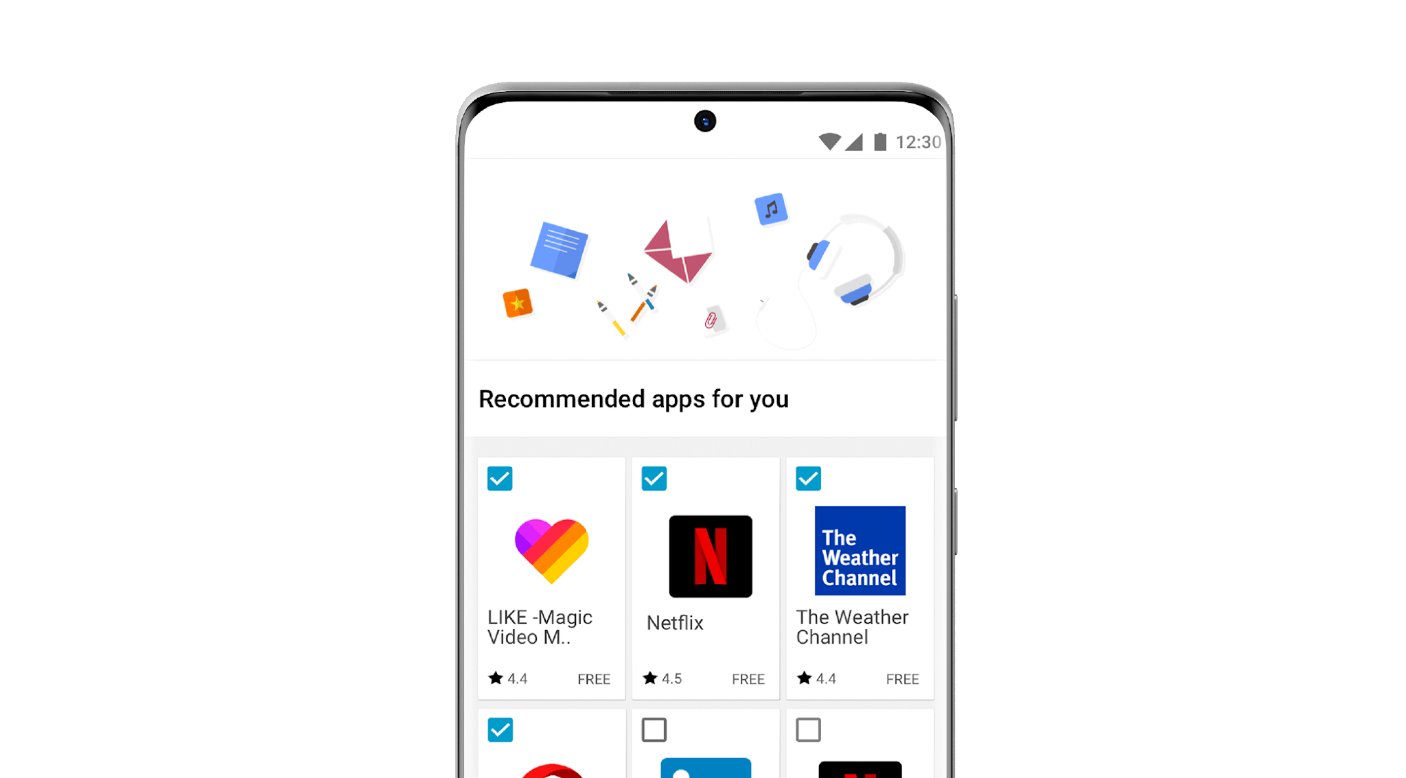 mobile onboarding example