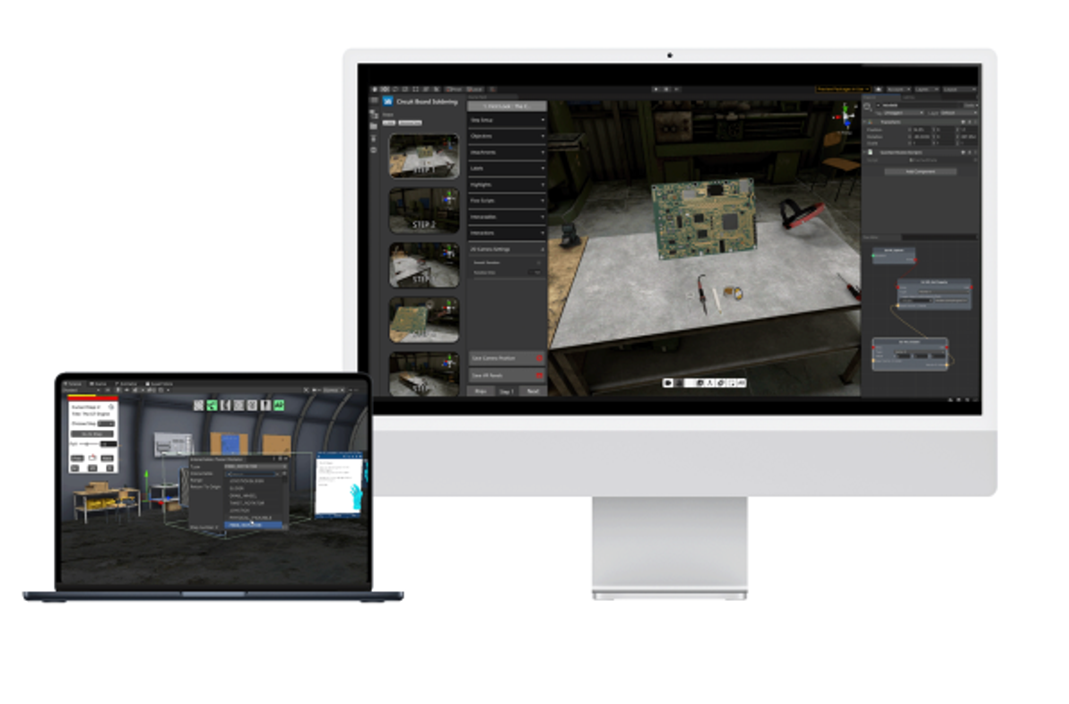 EducationXR multiplayer screen