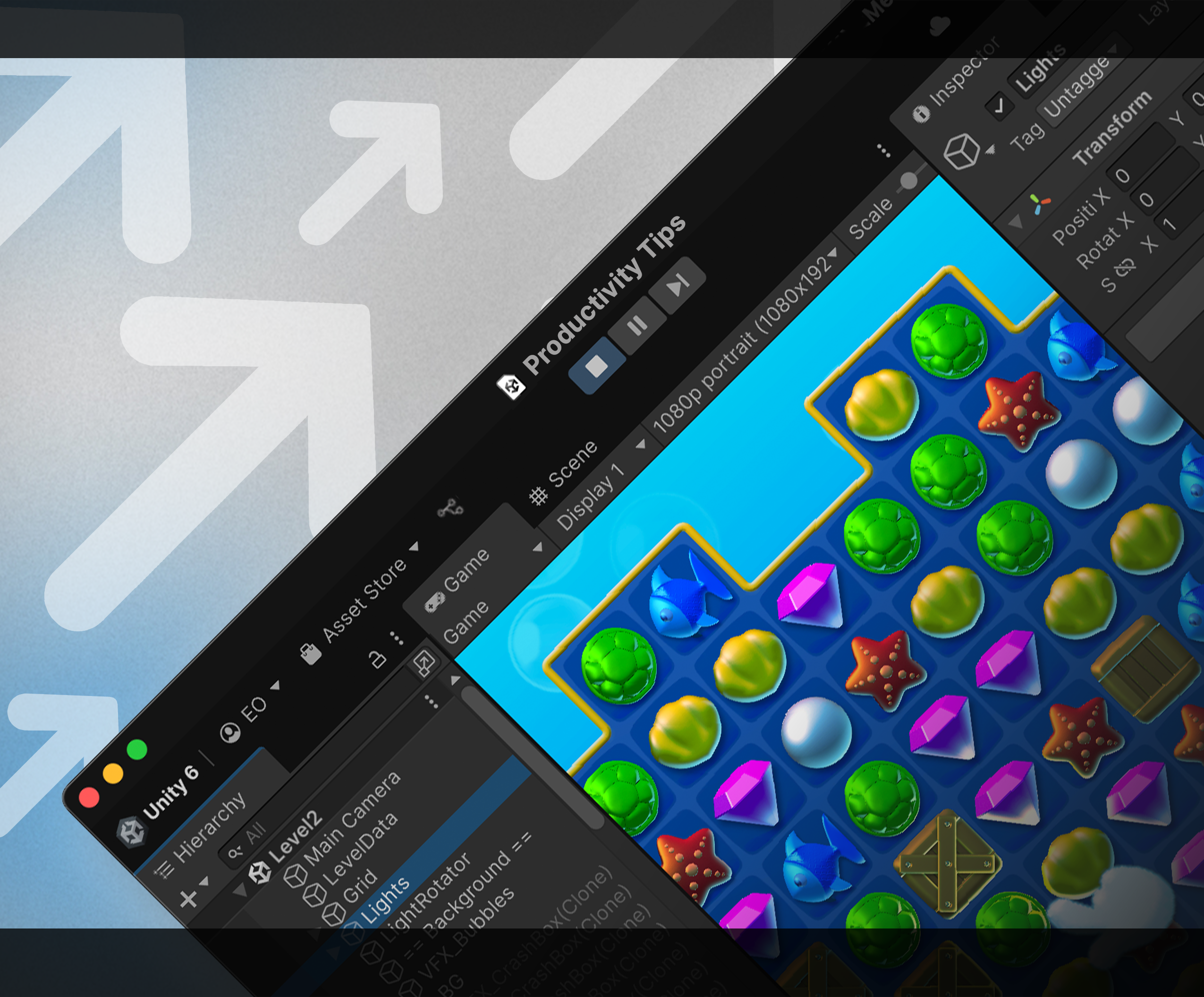 Tips to increase productivity with Unity 6 technical e-book cover