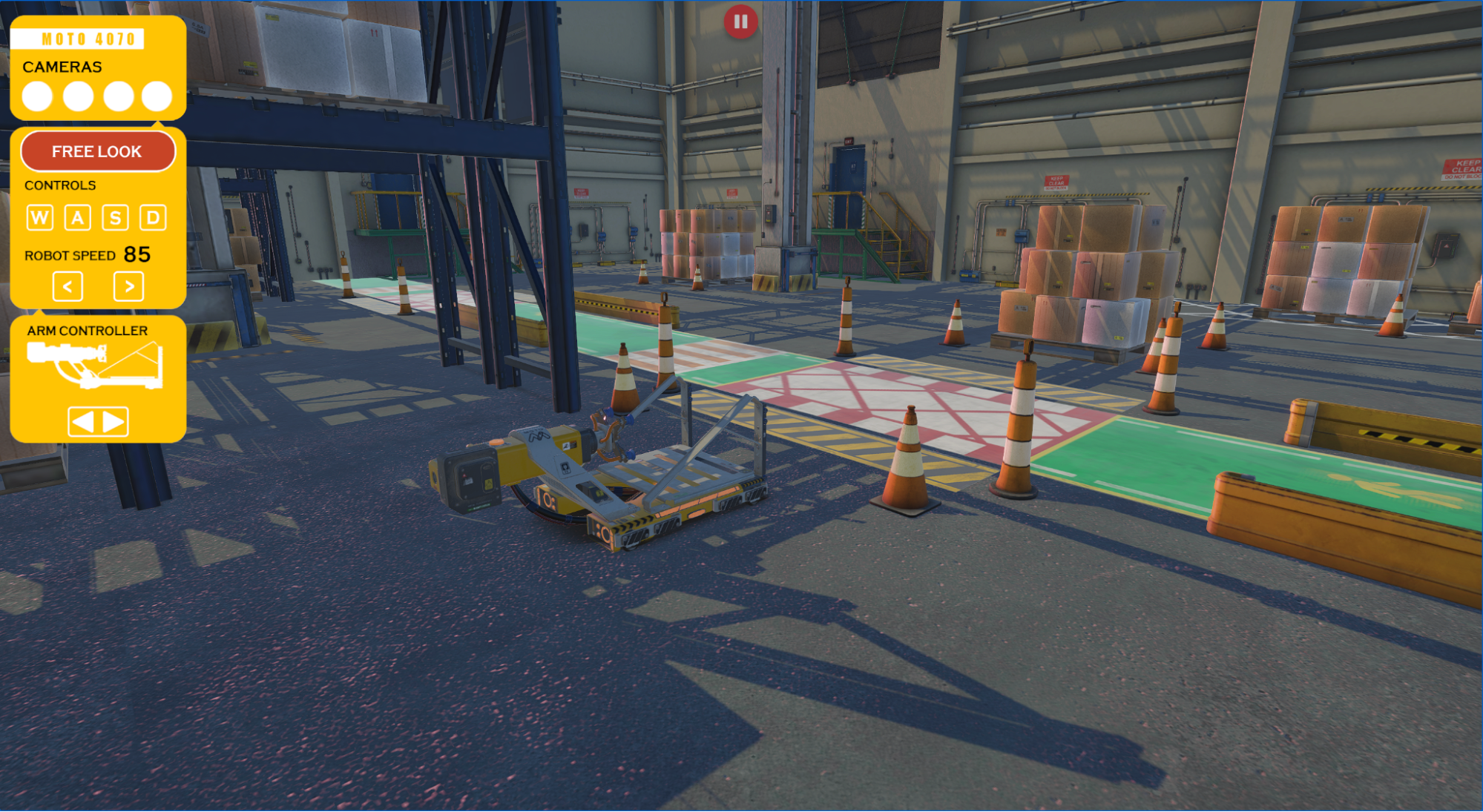 Unity Studio_Distribution Center 템플릿_비코더를 위한 실시간 3D 가이드