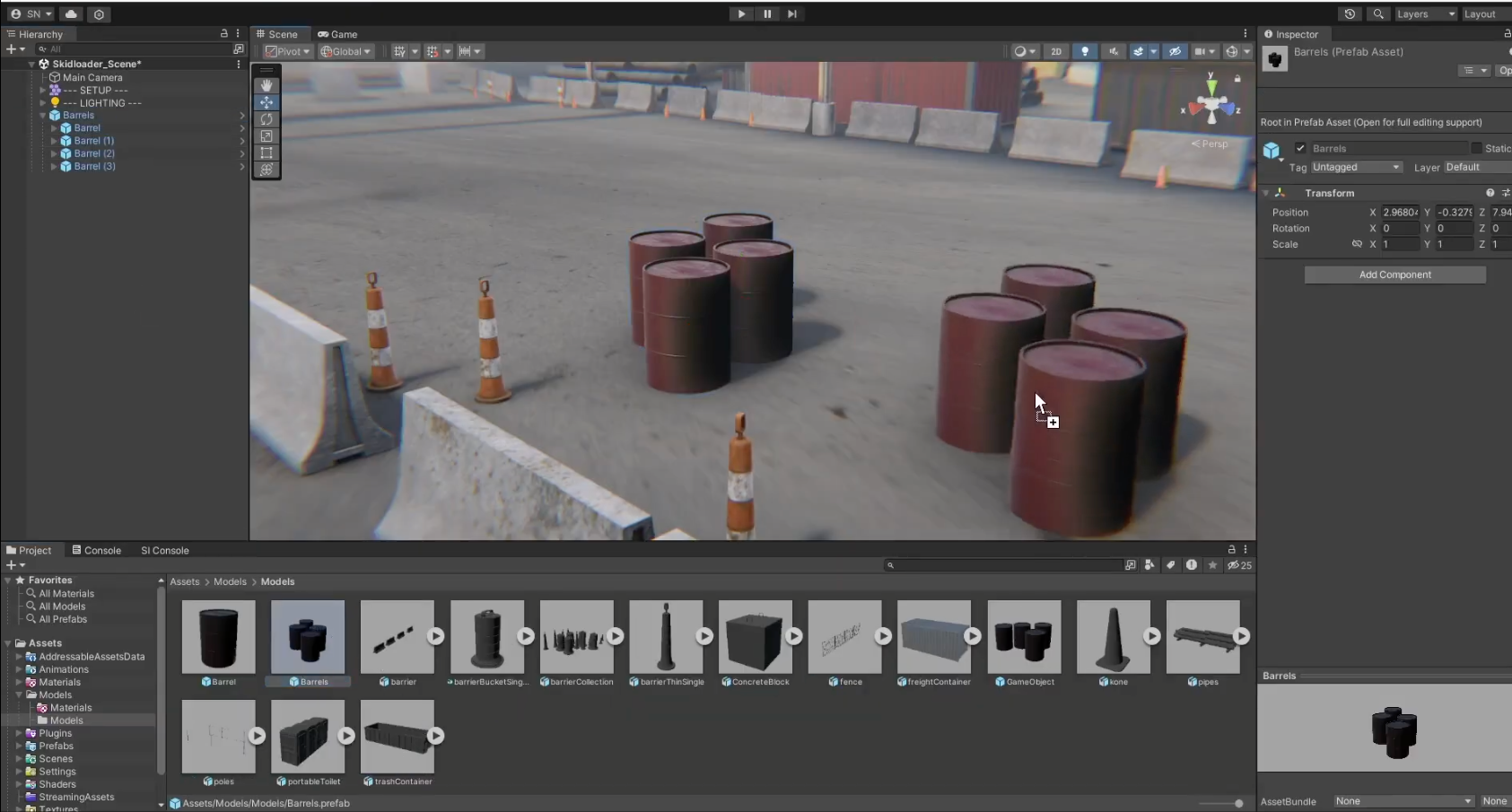 Unity Industry 제품 안내