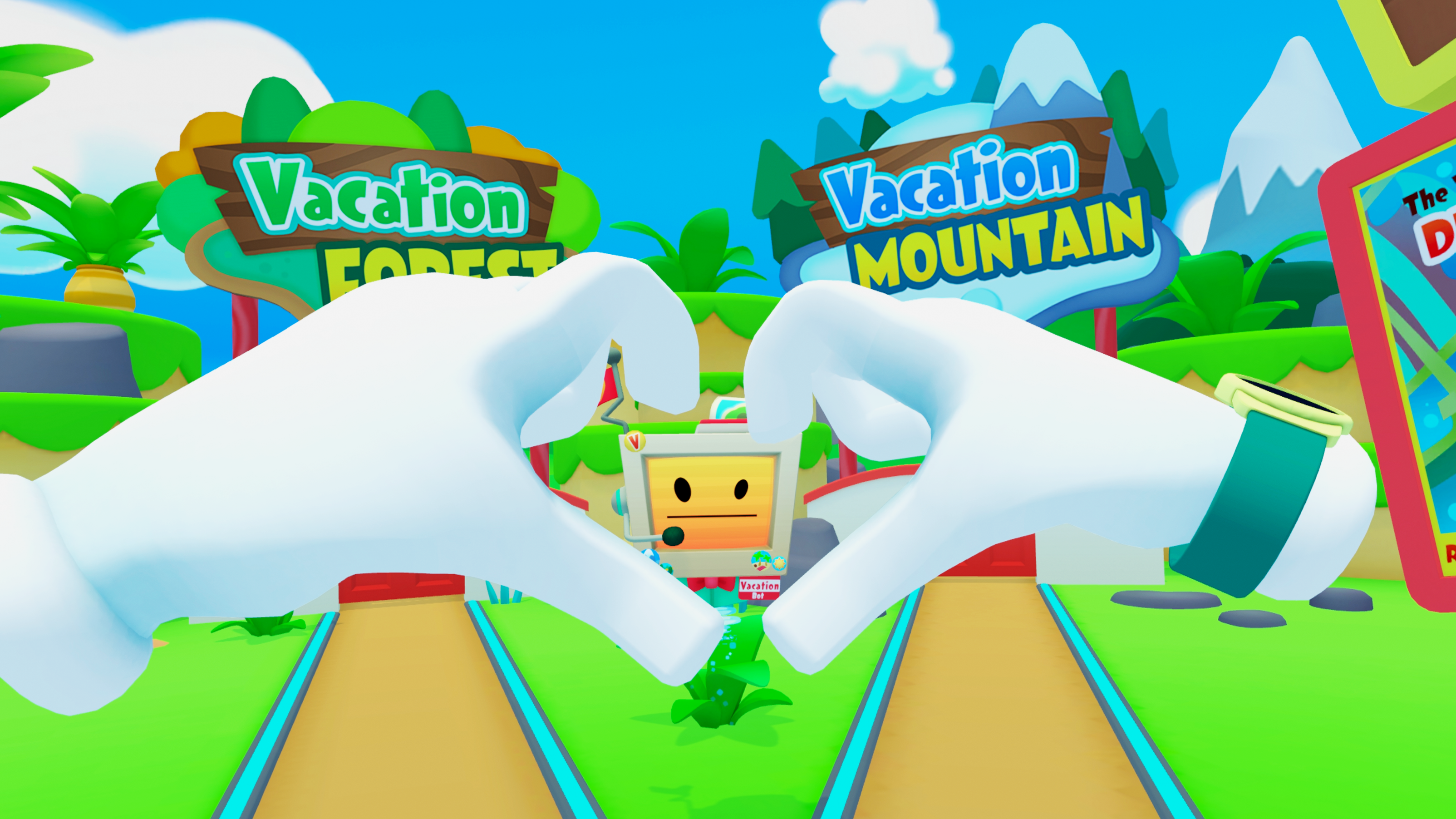 The gameplay elements in Vacation Simulator