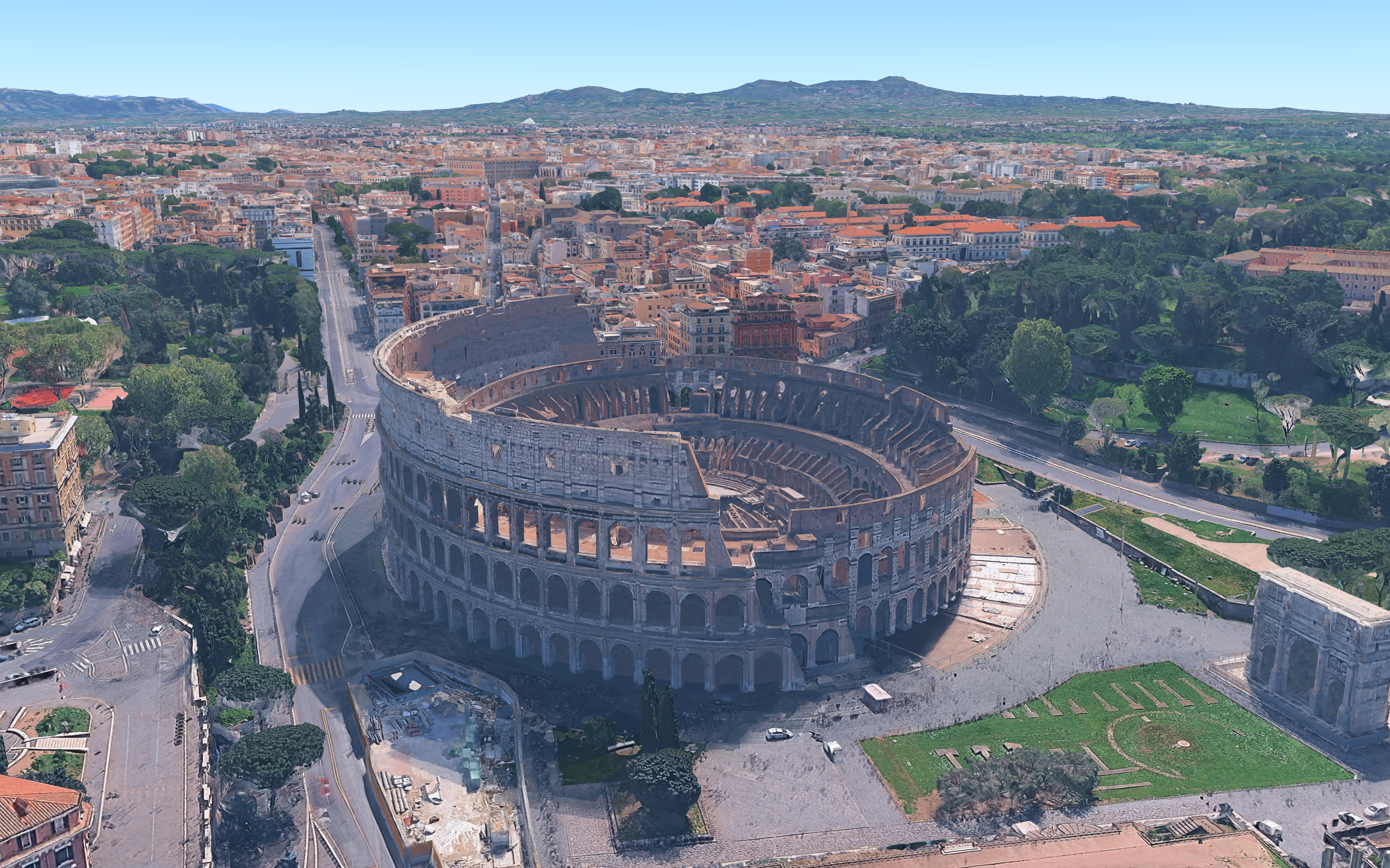Colosseum Google Maps XR