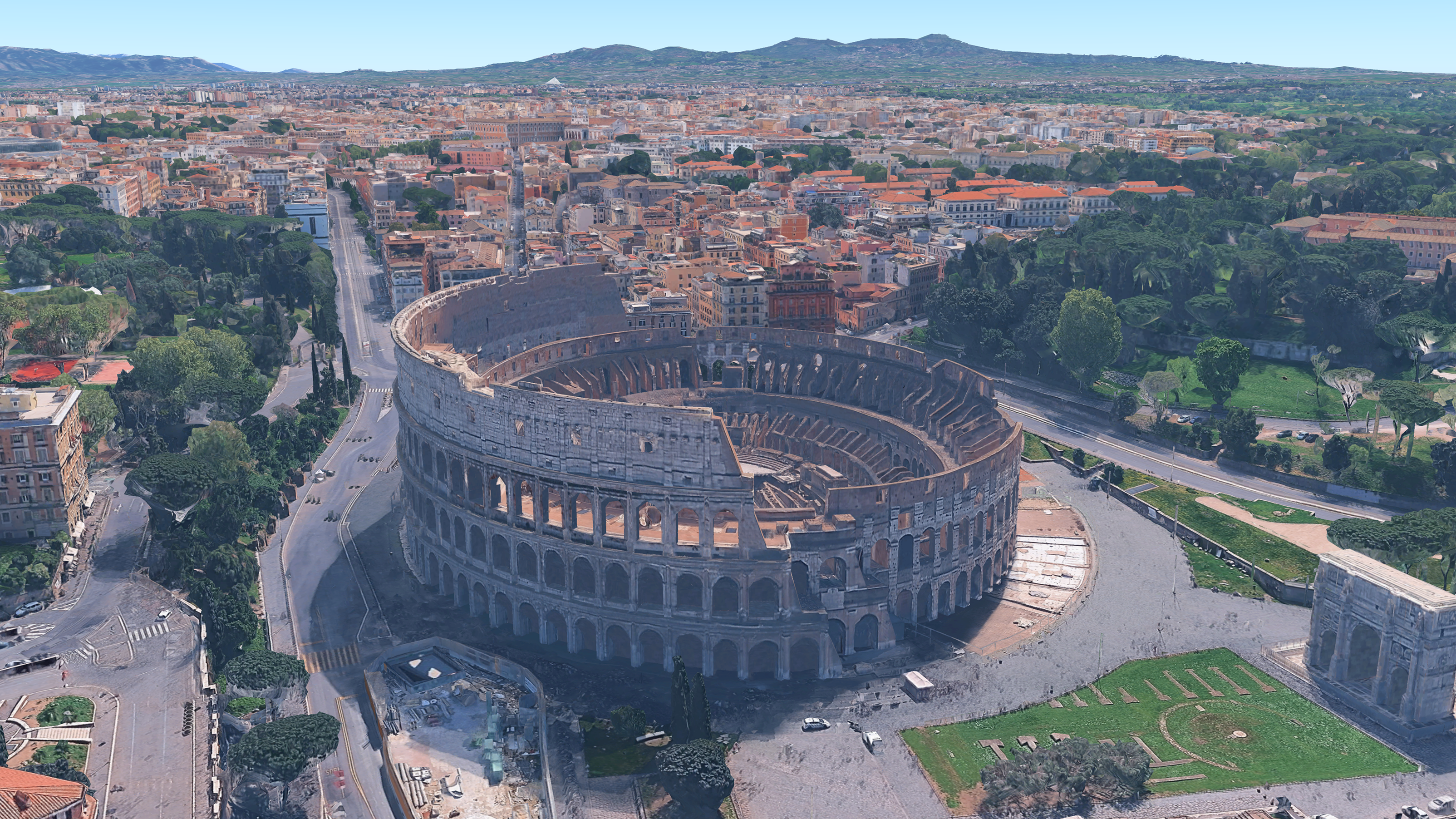Colosseum Google Maps XR