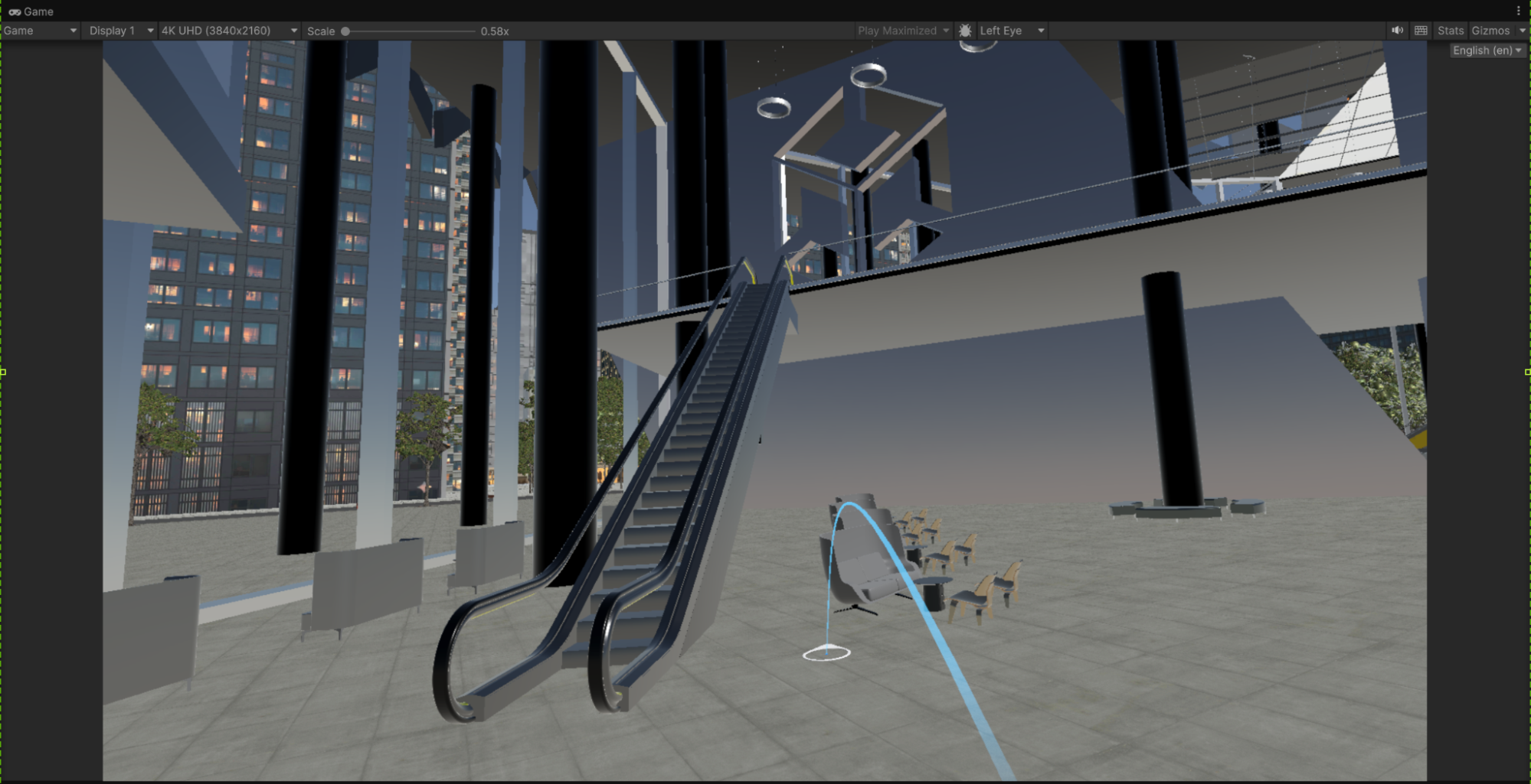 VR Mode in the Unity Industry Viewer Template