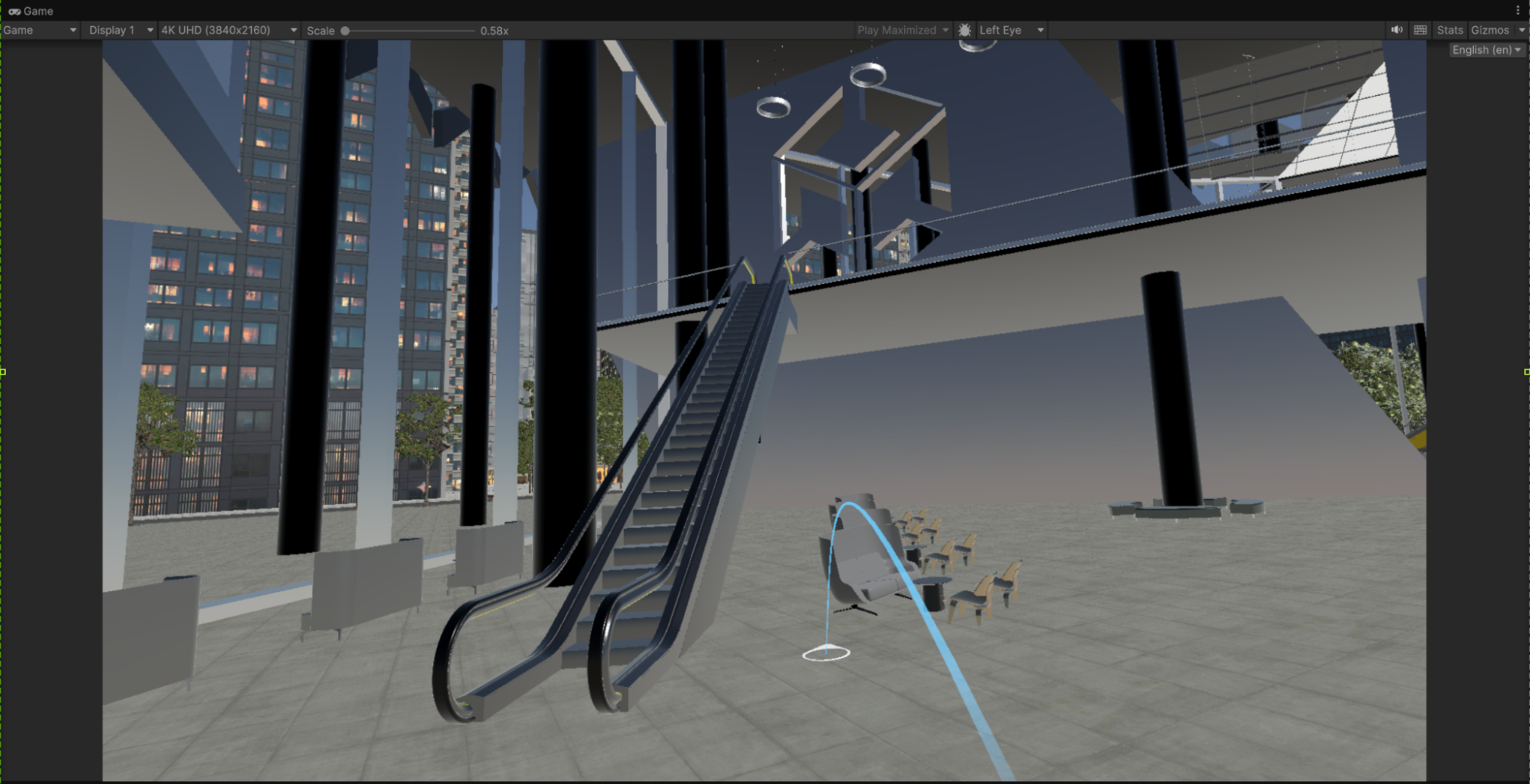 VR Mode in the Unity Industry Viewer Template