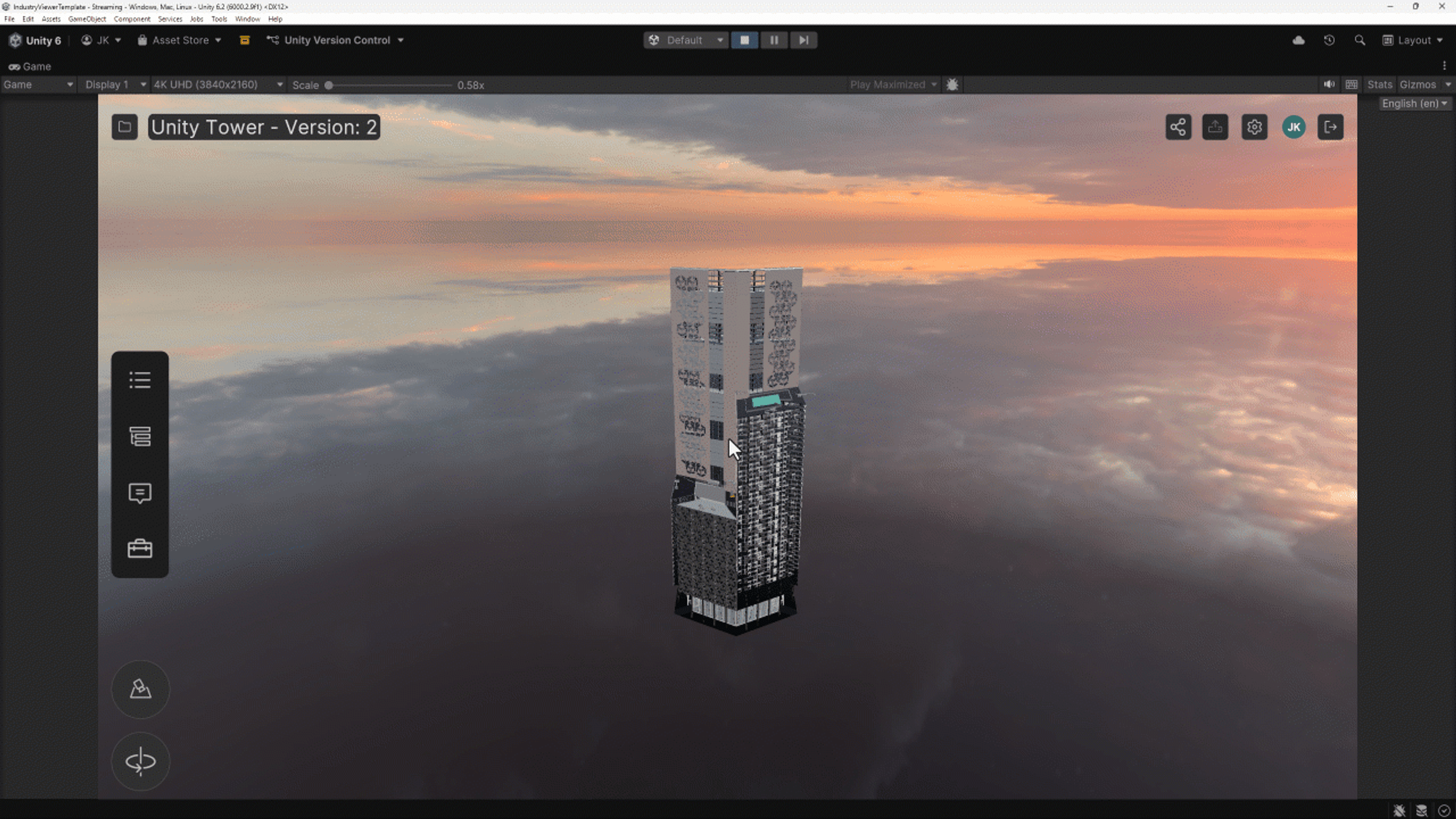 Streaming multiple assets in the Unity Industry Viewer Template
