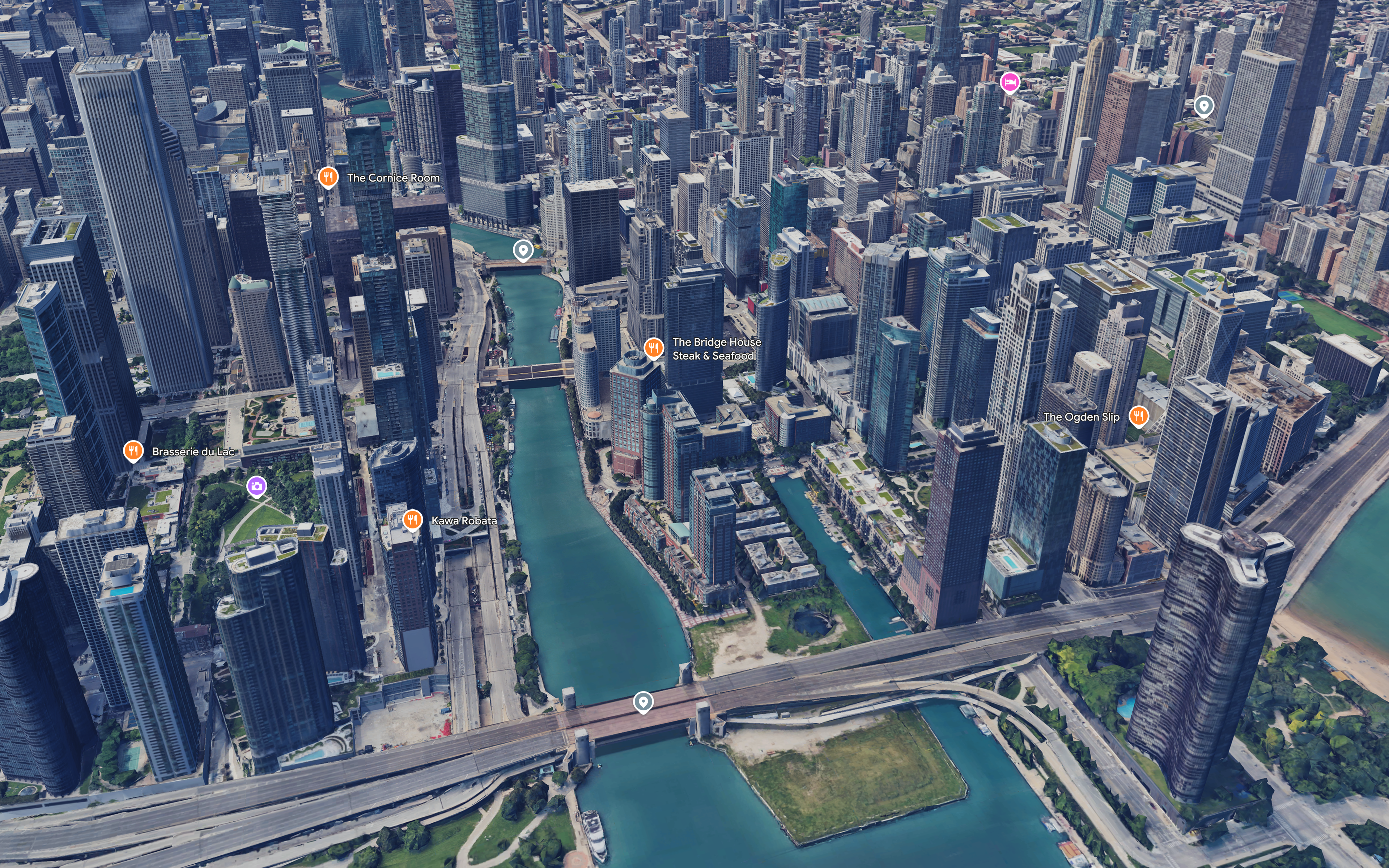 Google Maps XR Chicago