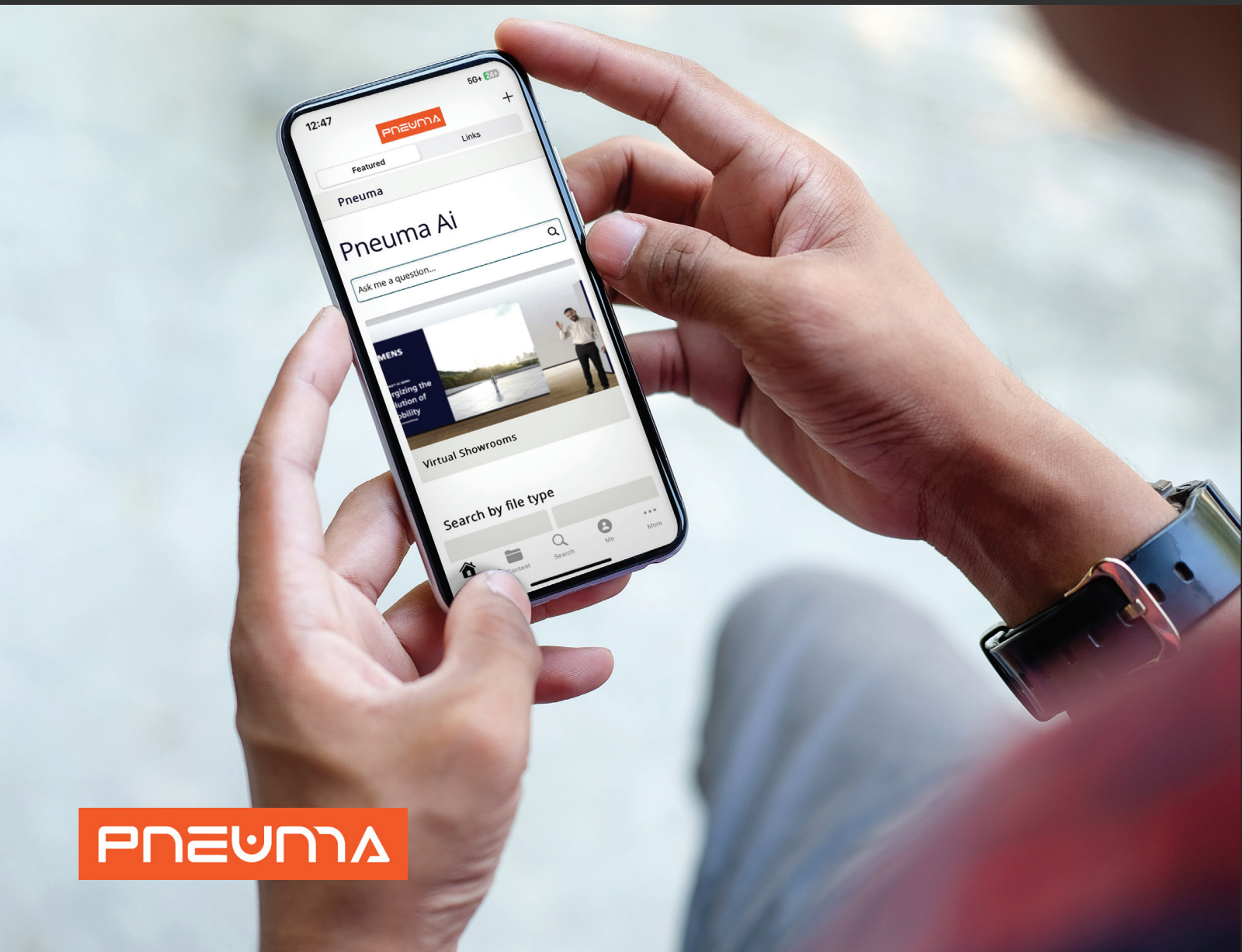 Siemens Pneuma app user
