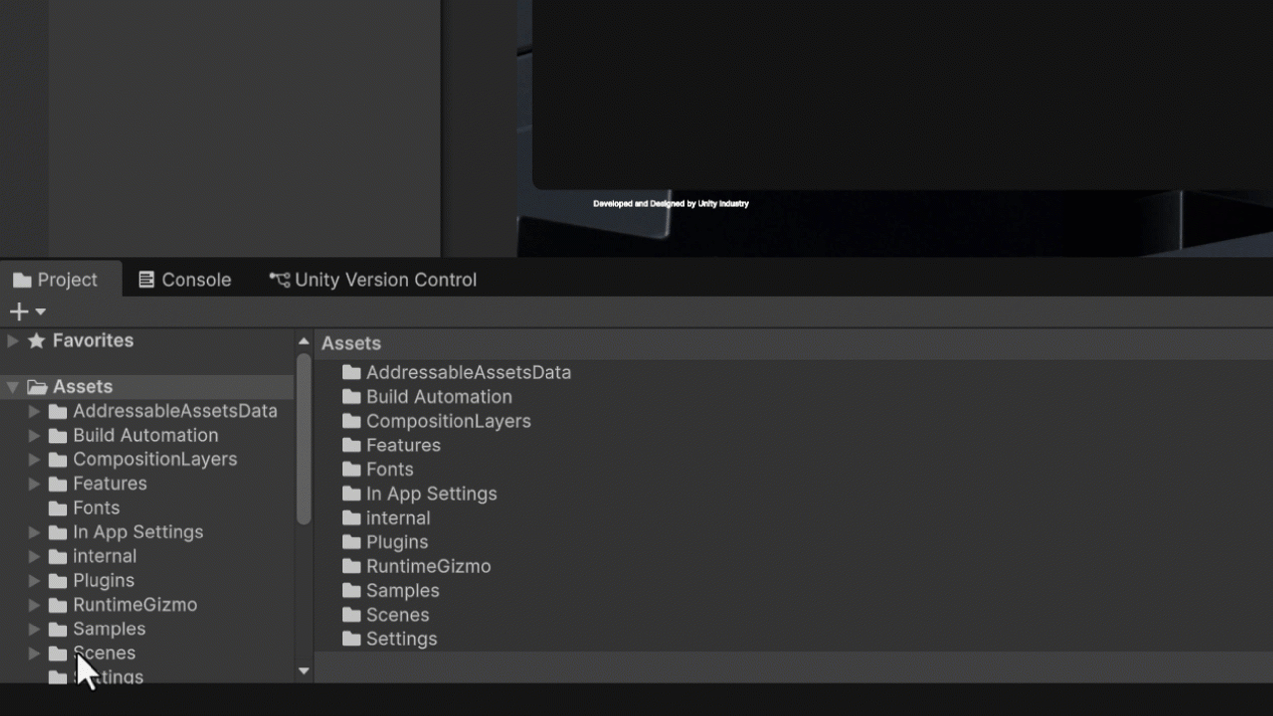 Customize the Background in the Unity Industry Viewer Template