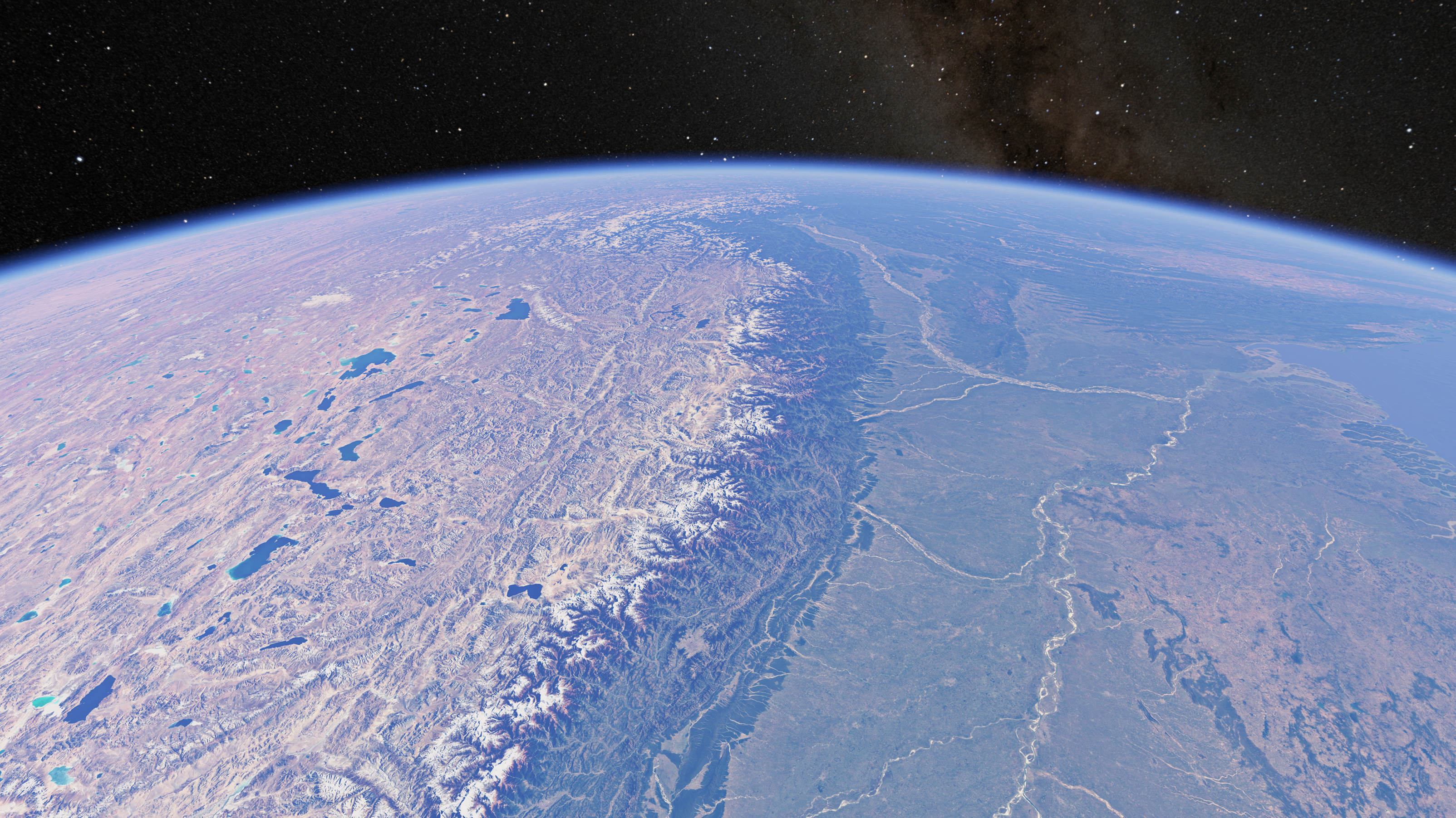 High altitude Google Maps XR