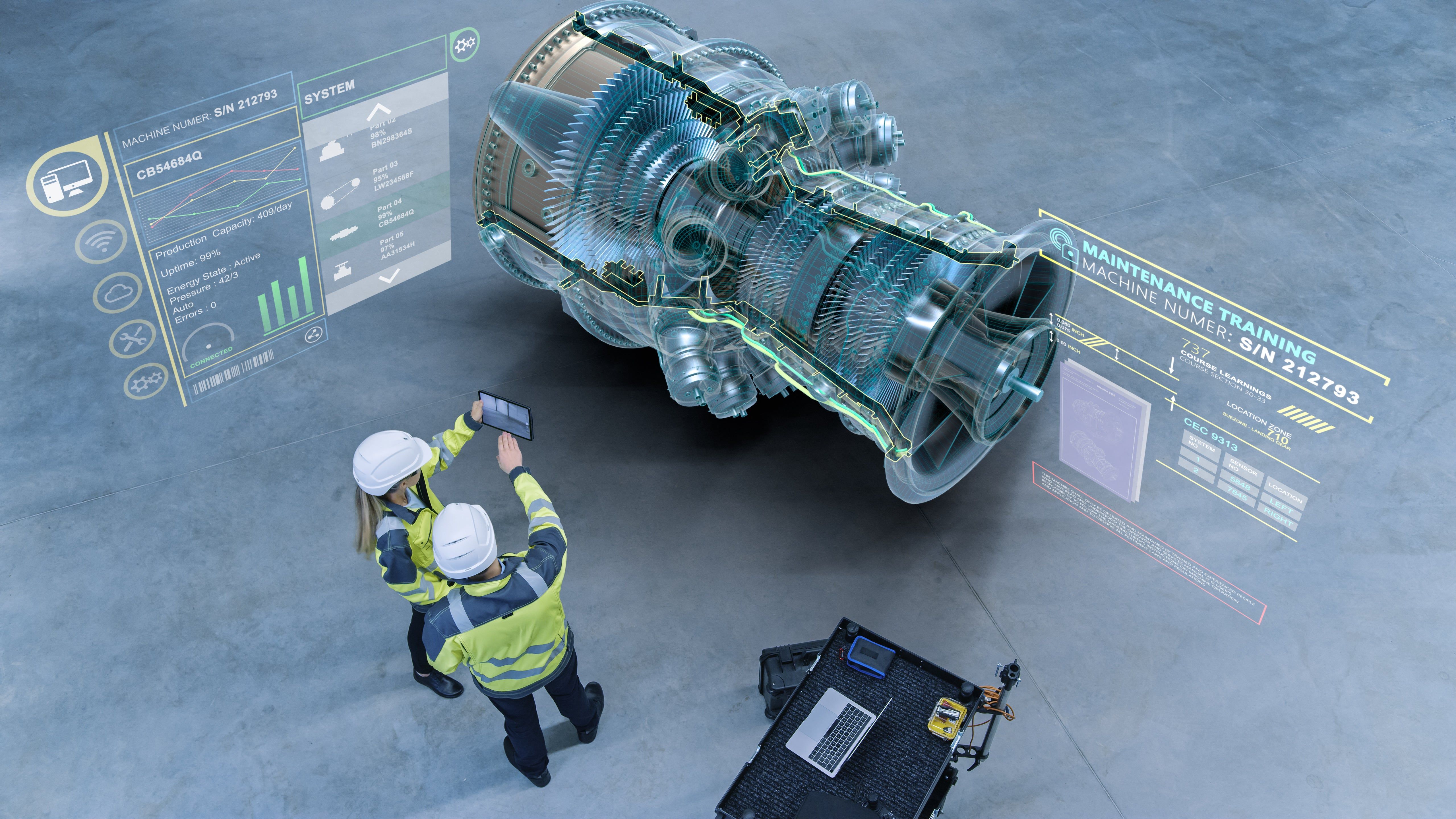 Simulated Maintenance Training