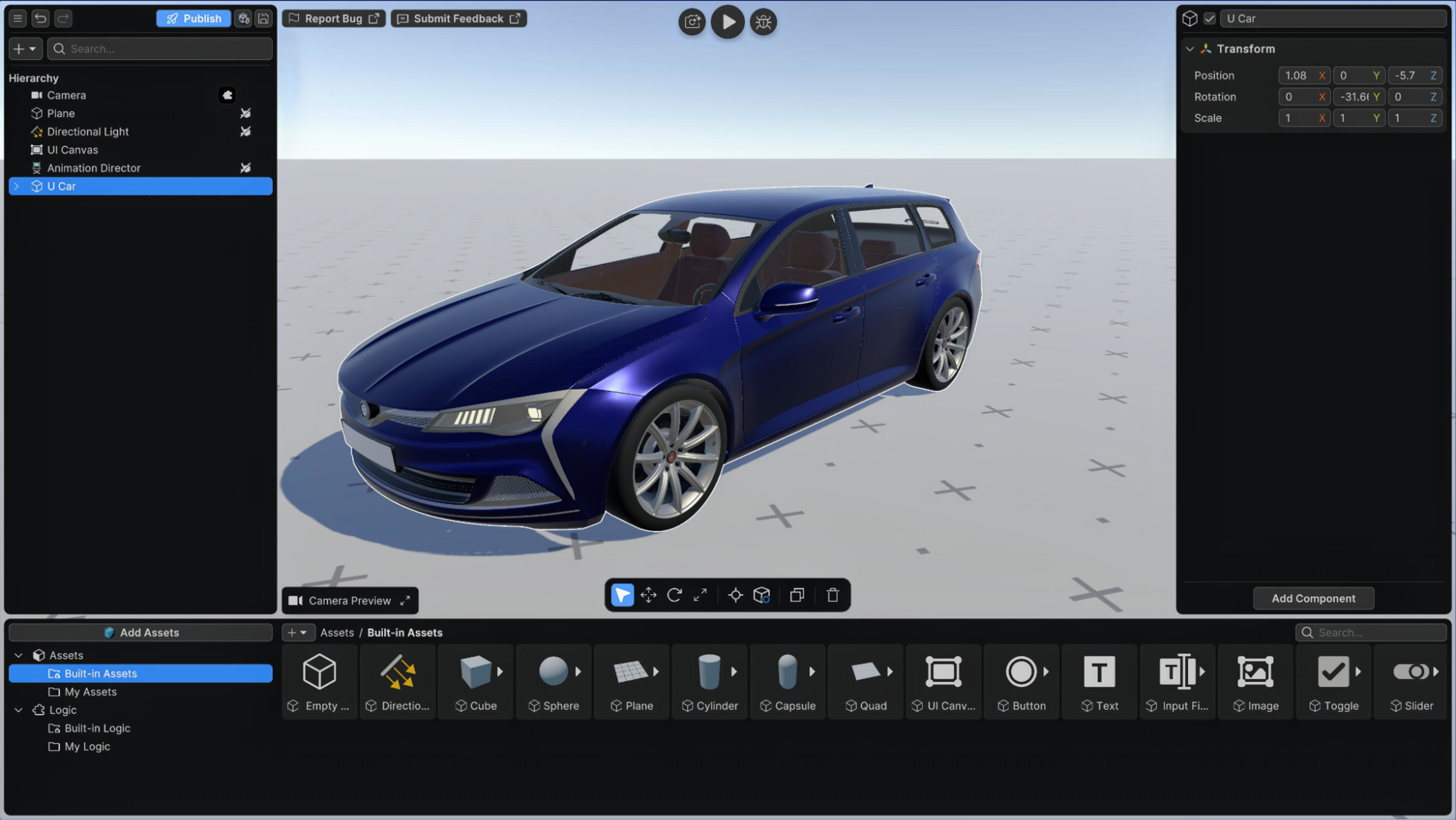 Unity Studio_Interface_비 프로그래머를 위한 실시간 3D 가이드
