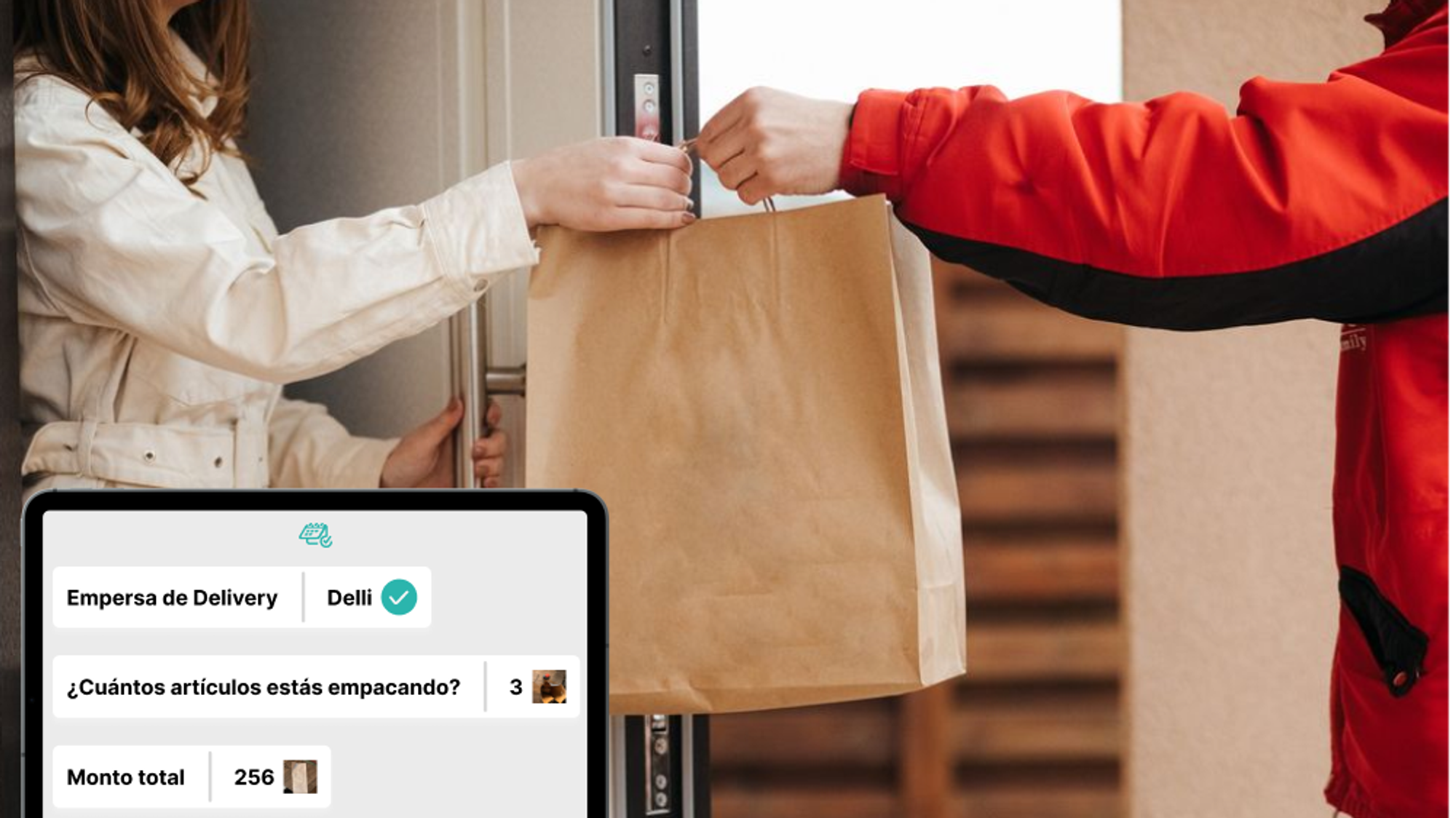 Image showcasing the delivery verification aspect of Inspekly