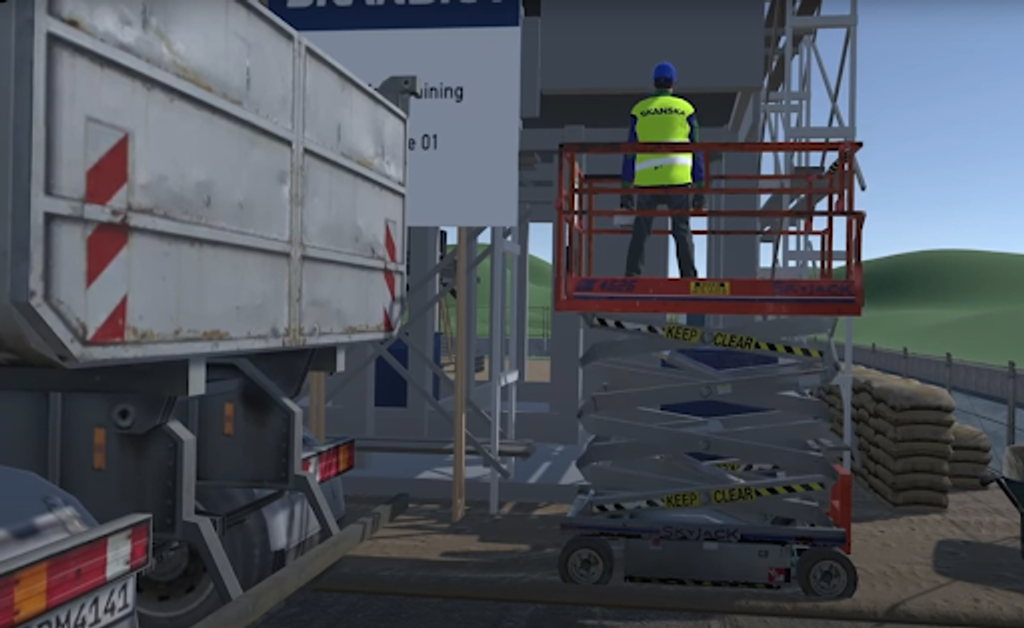 Unity para treinamento imersivo: Estudo de caso da Skanska e da OutHere