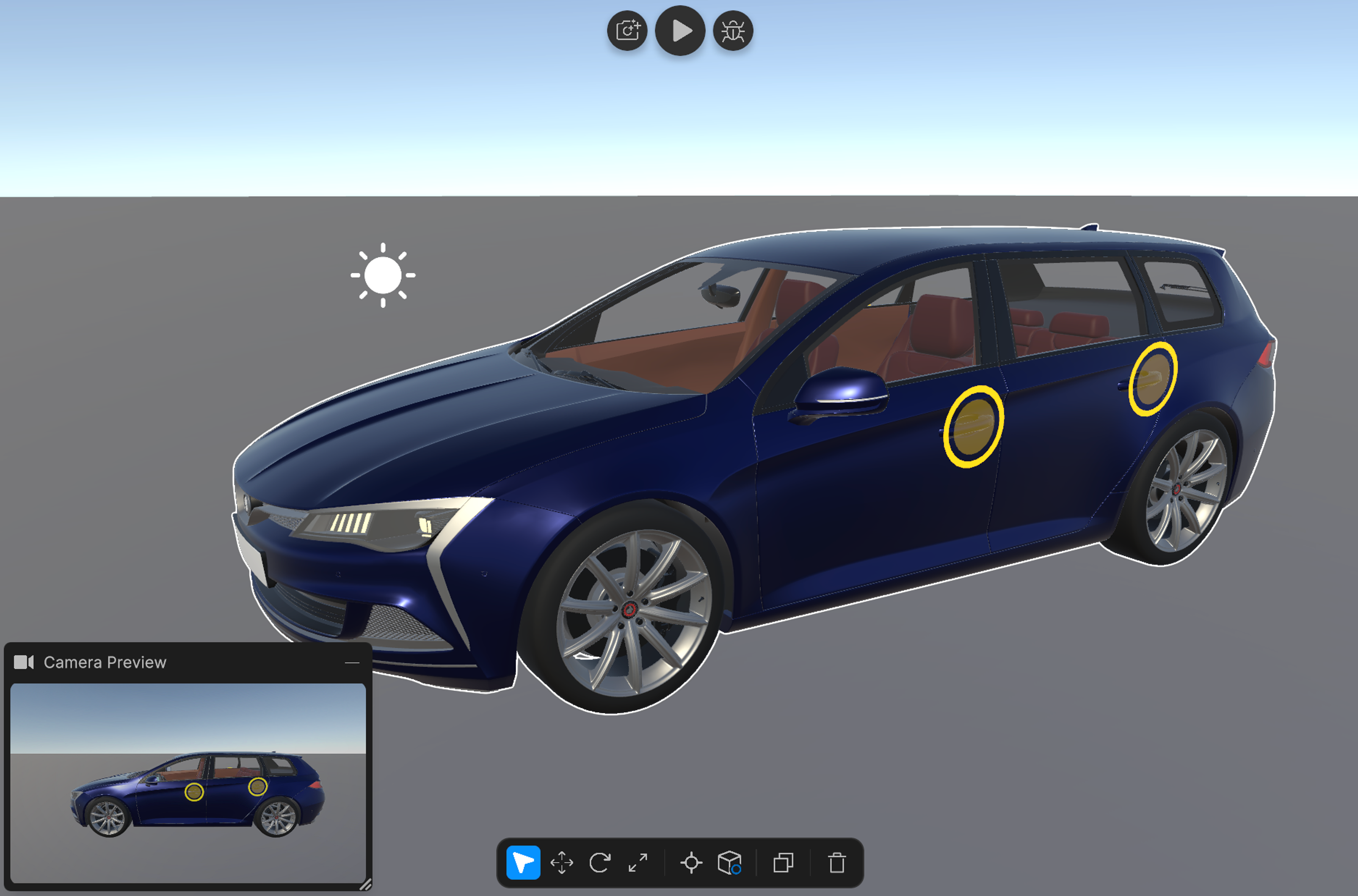 Unity Studio_씬 뷰에서 모든 것을 하나로 모으기