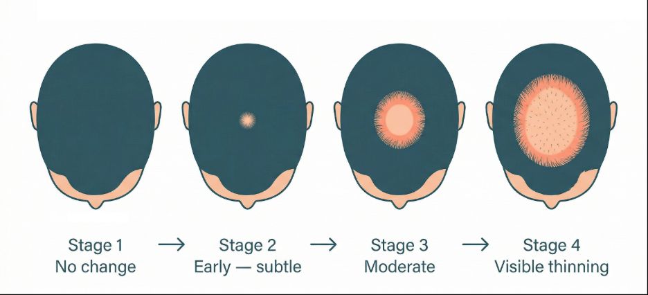Hair Loss Stages