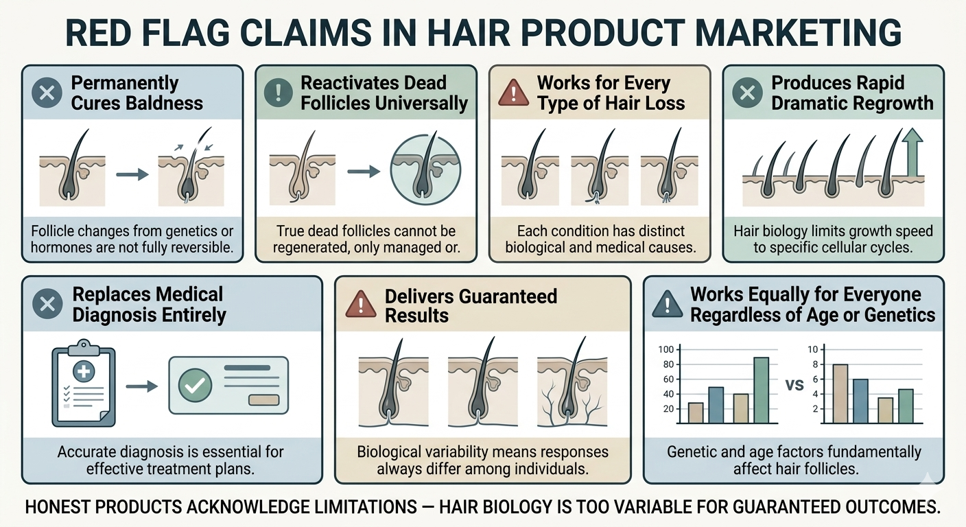 Evidence tier diagram for key hair loss treatments