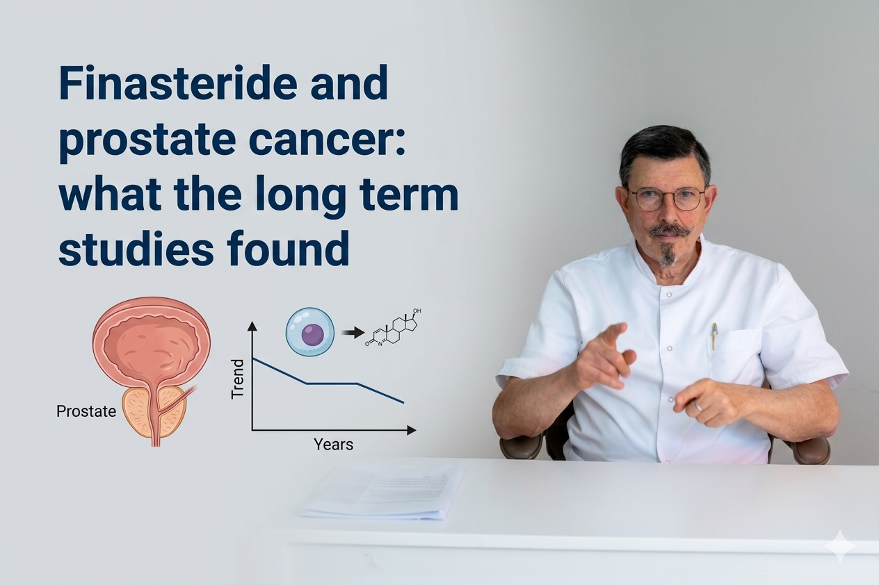 Finasteride and prostate cancer what the long term studies found blog title on a clean background