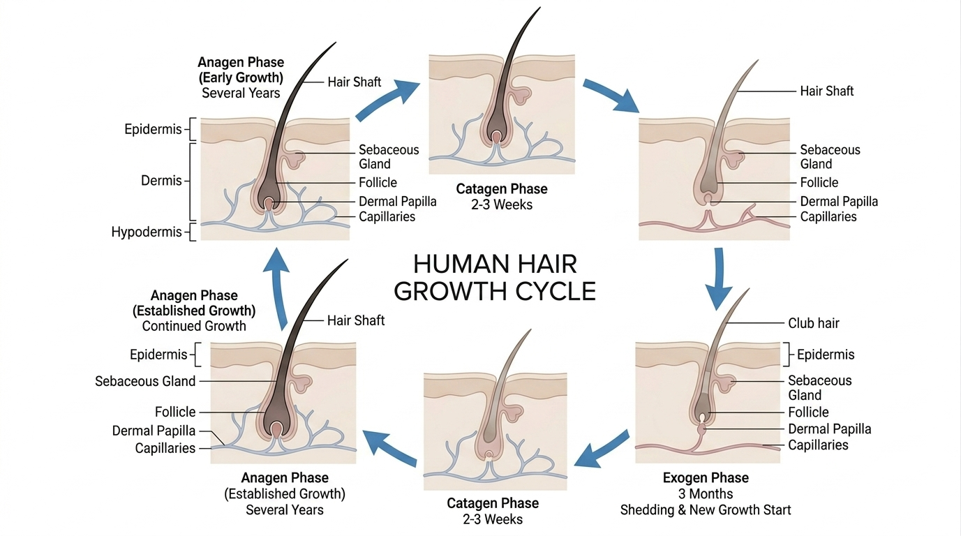 Hair growth cycle
