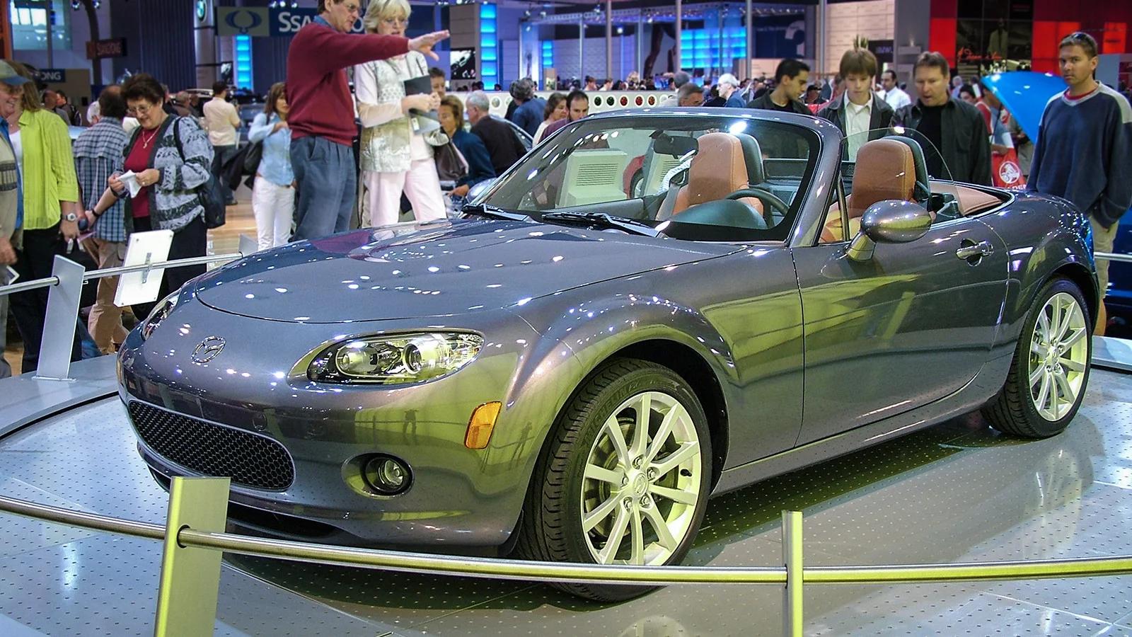 Mazda MX-5 NC, photographed outside the US