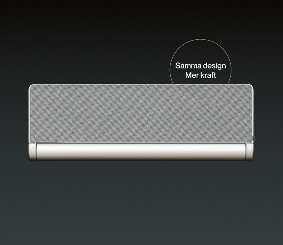 ELL Front Boost Silver Värmepump 5,6 kW A+