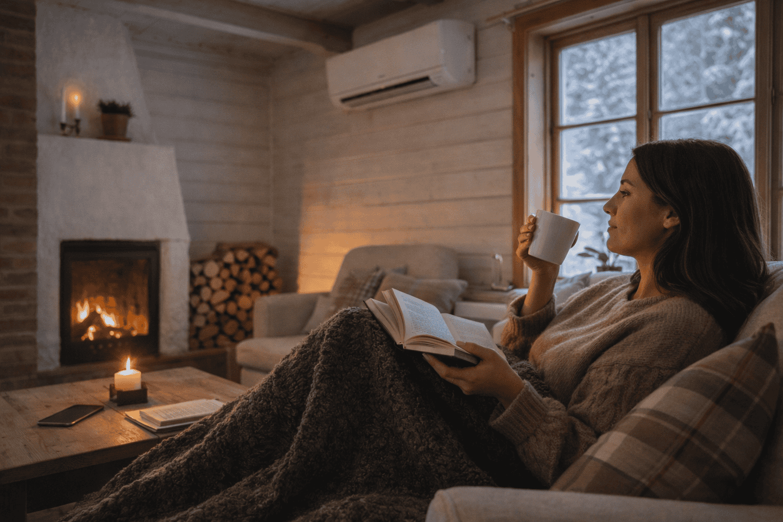 Luftvärmepump i fritidshus - bästa lösningen året runt