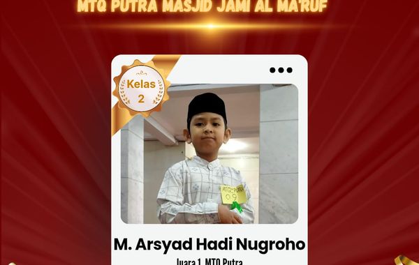 JUARA 1 MTQ PUTRA 🥇 