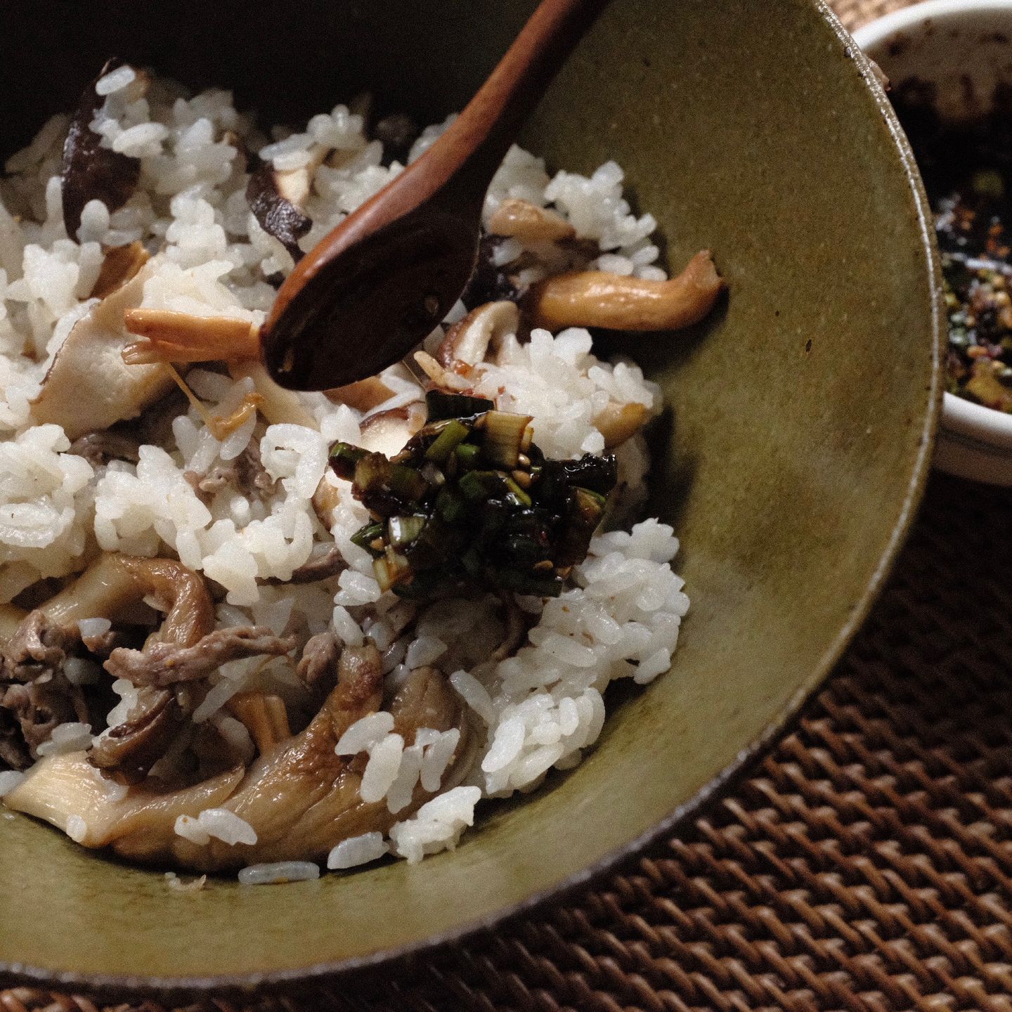 perilla-mushroom-rice