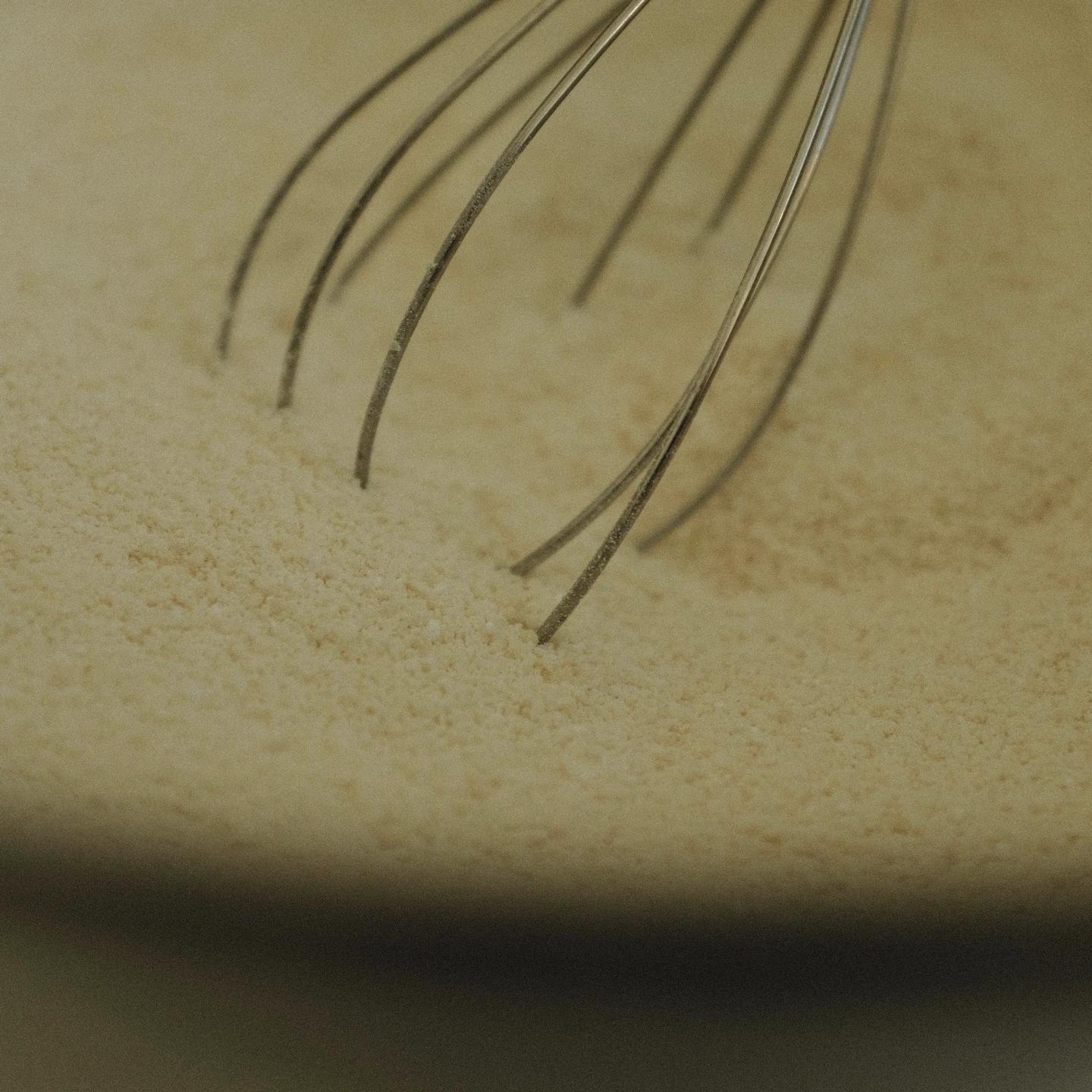 A whisker in flour