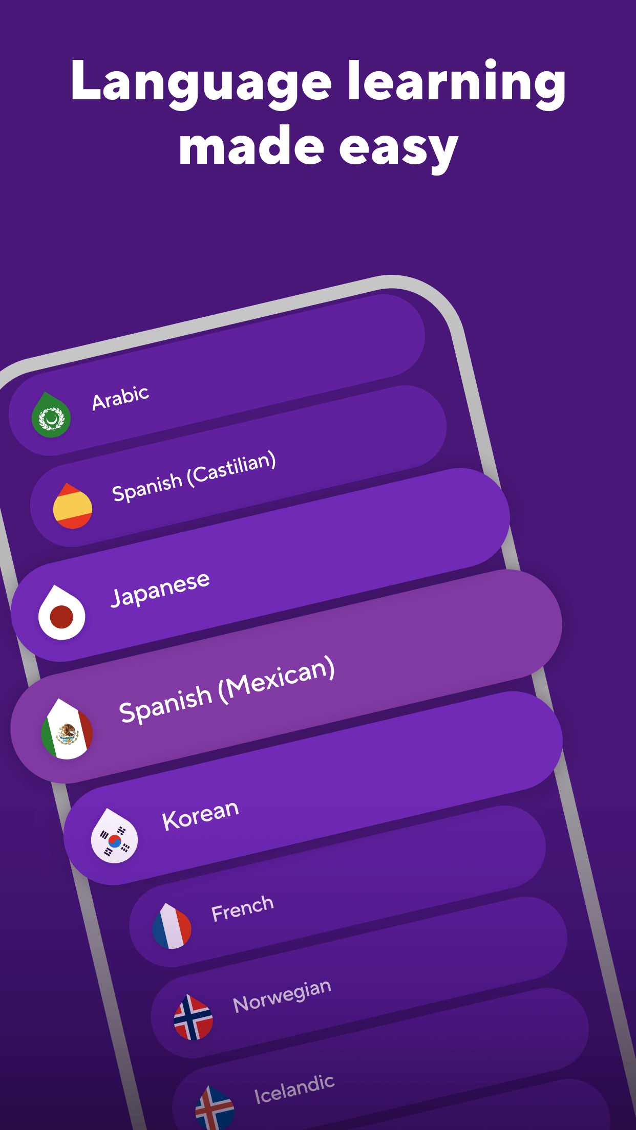 Drops: Language Learning Games — screenshot 1