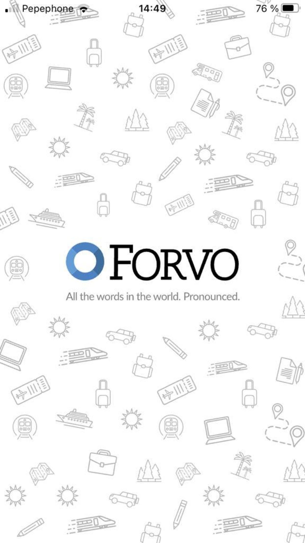 Forvo Pronunciation — screenshot 1