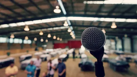 Micro trong khán phòng - gợi ngữ điệu, giọng nói