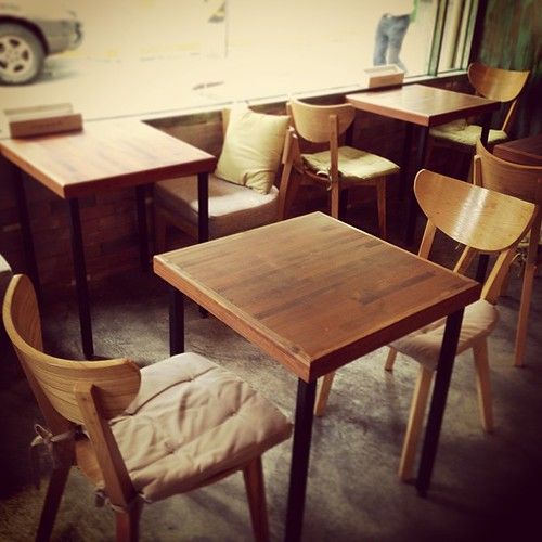 Không gian ấm cúng bên trong một quán cà phê Seoul