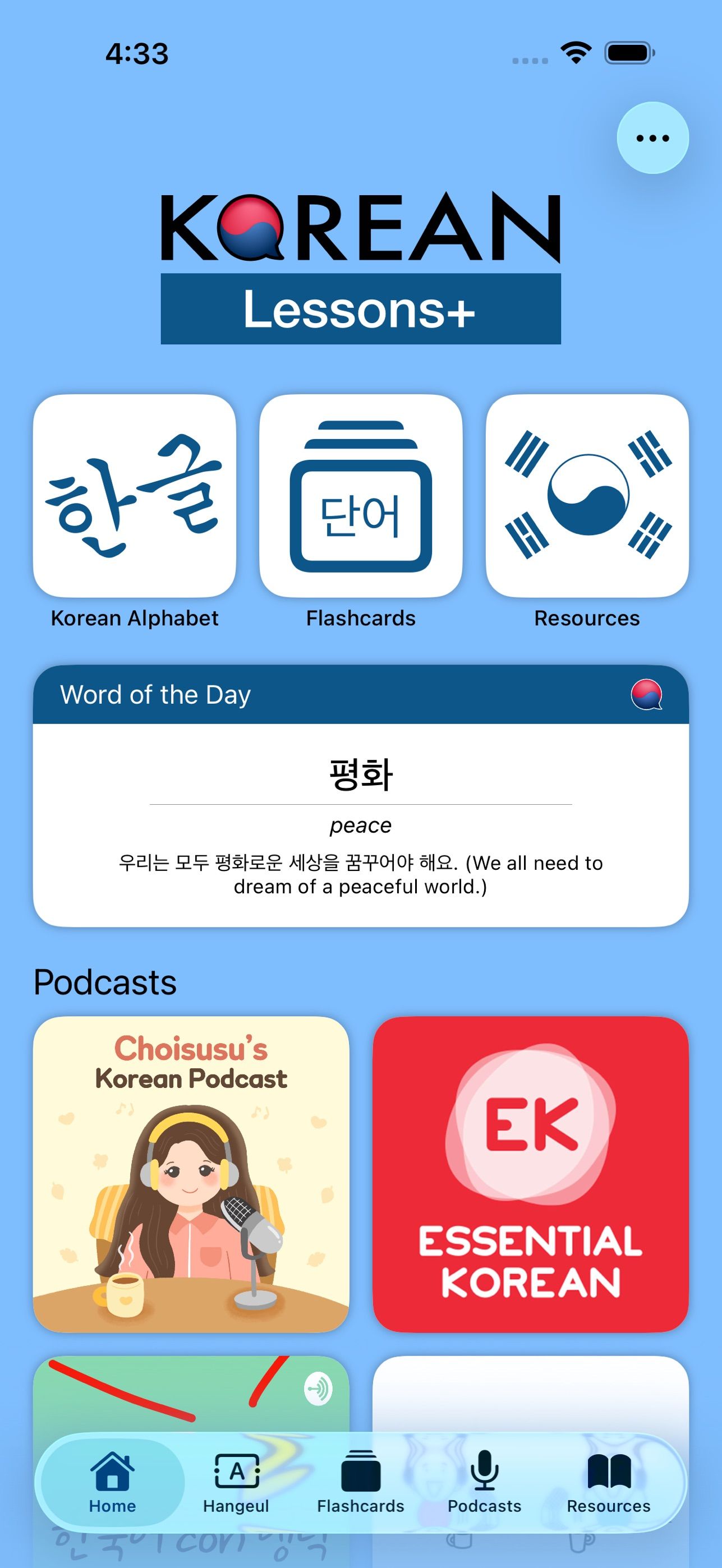 Korean - Lessons+ — screenshot 1