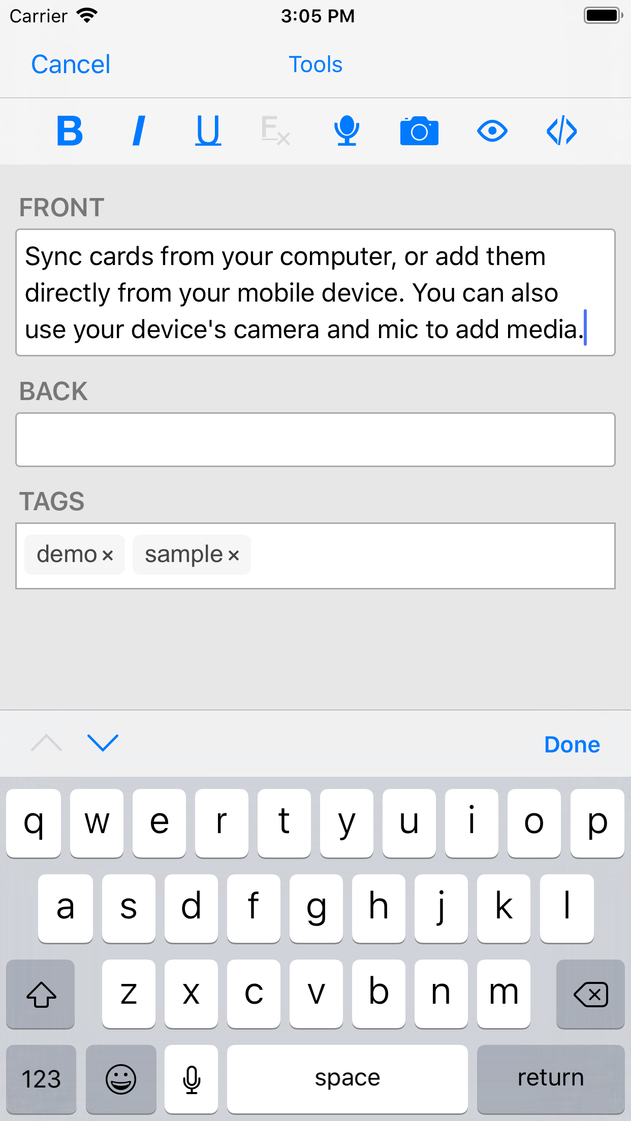 AnkiMobile Flashcards — screenshot 3