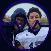 Keeno Arrington, Lackawanna CC DB w/ Lavar Arrington