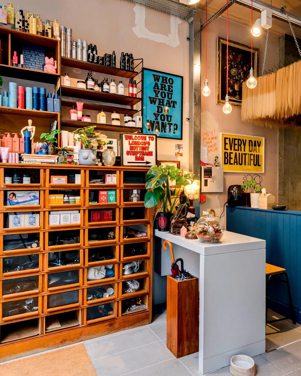 Inside the Adam Reed salon