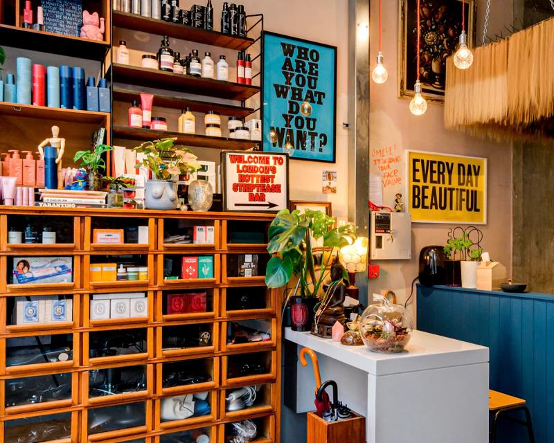 Inside the Adam Reed salon