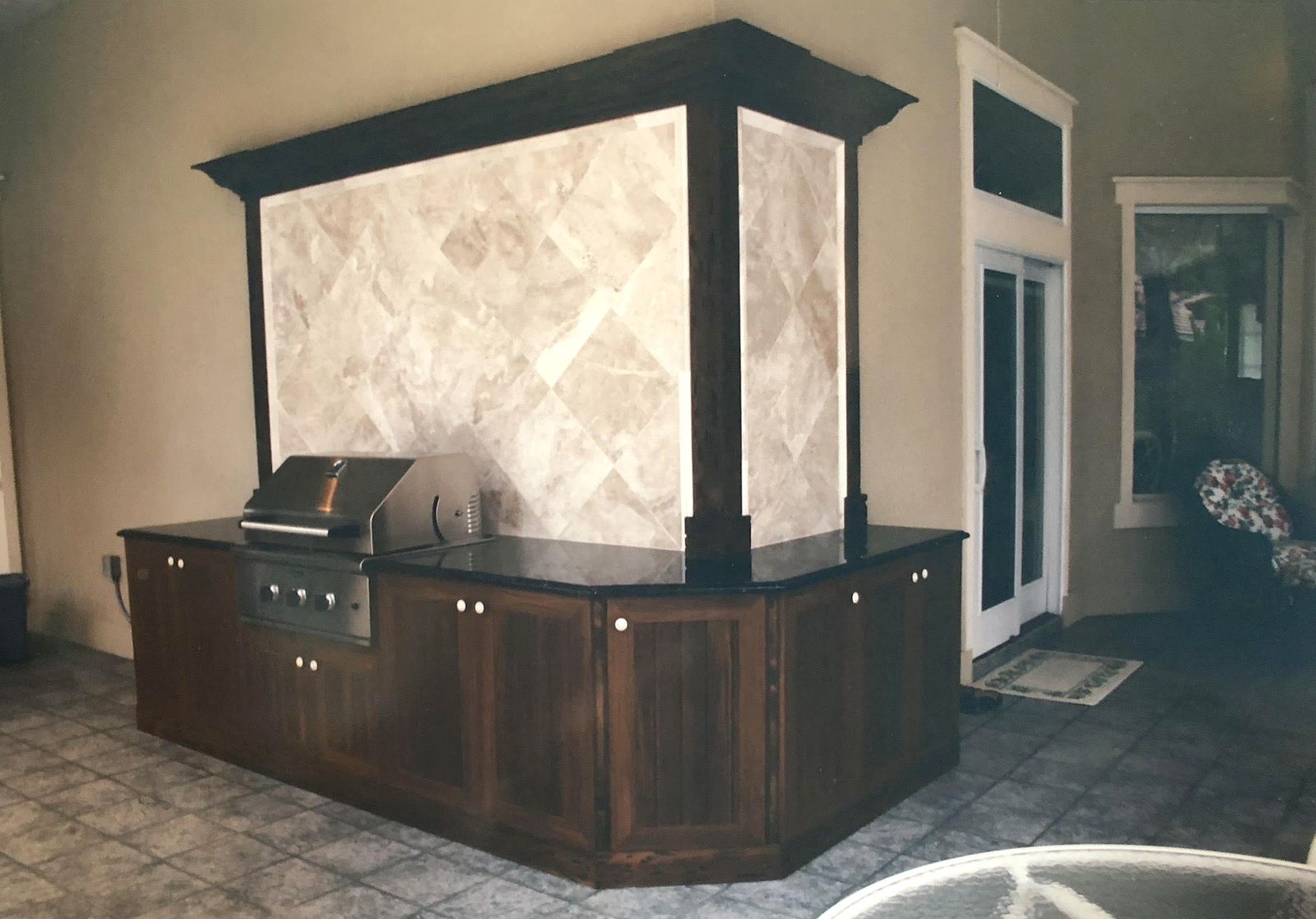 the first resin outdoor kitchen install in sandestin florida