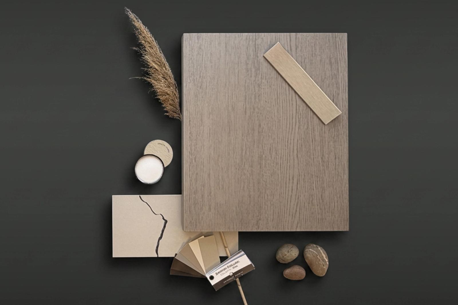 moodboard outdoor kitchen modern slab door