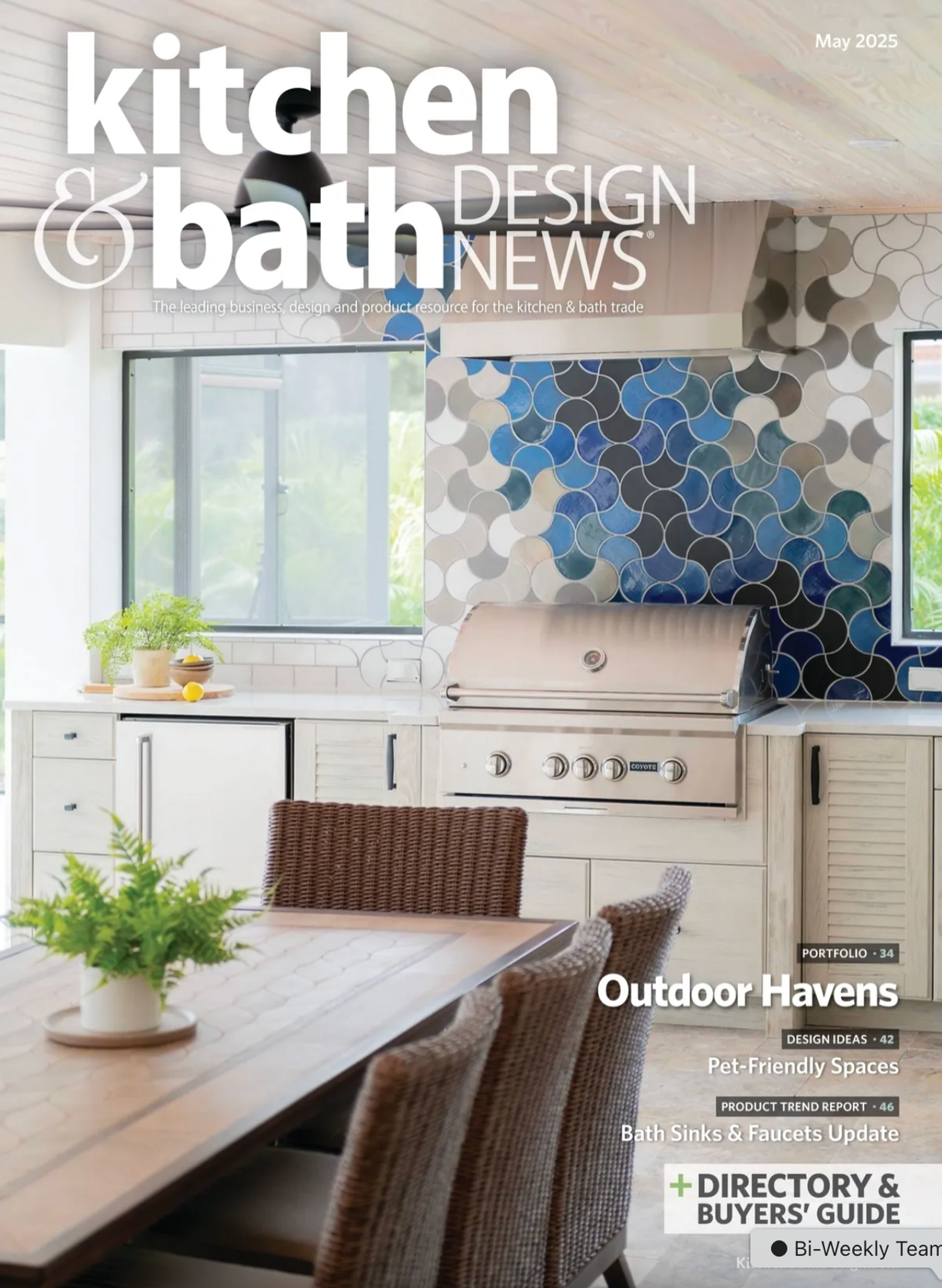 kitchen bath design news magazine front cover