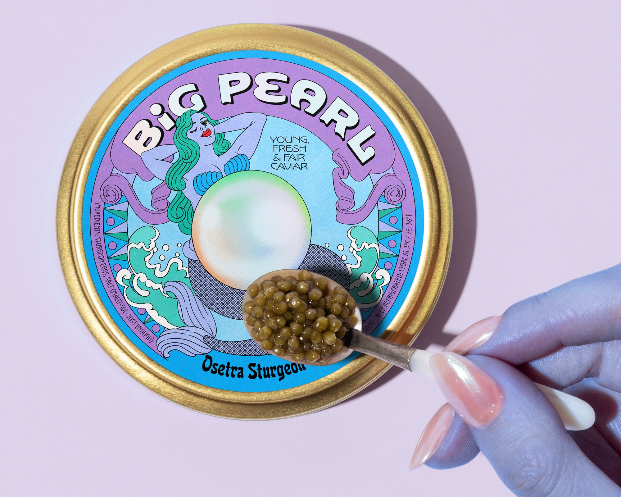 Big Pearl identity and packaging